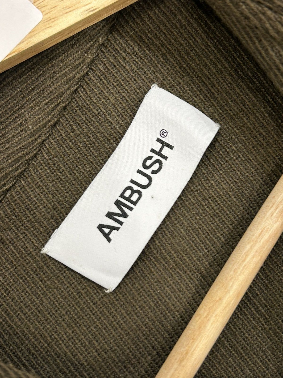 Ambush Design Ambush Patchwork Wool Blend Overshirt Size US L / EU 52-54 / 3 - 3 Thumbnail