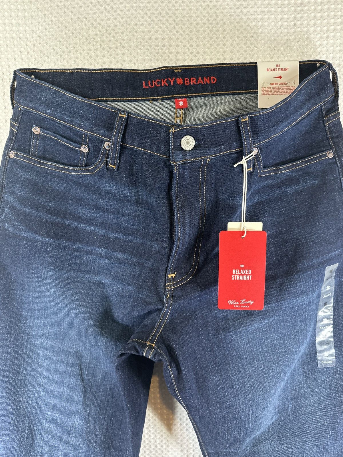 Lucky Brand Lucky Brand 181 Relaxed Straight Jean Size US 34 / EU 50 - 6 Thumbnail