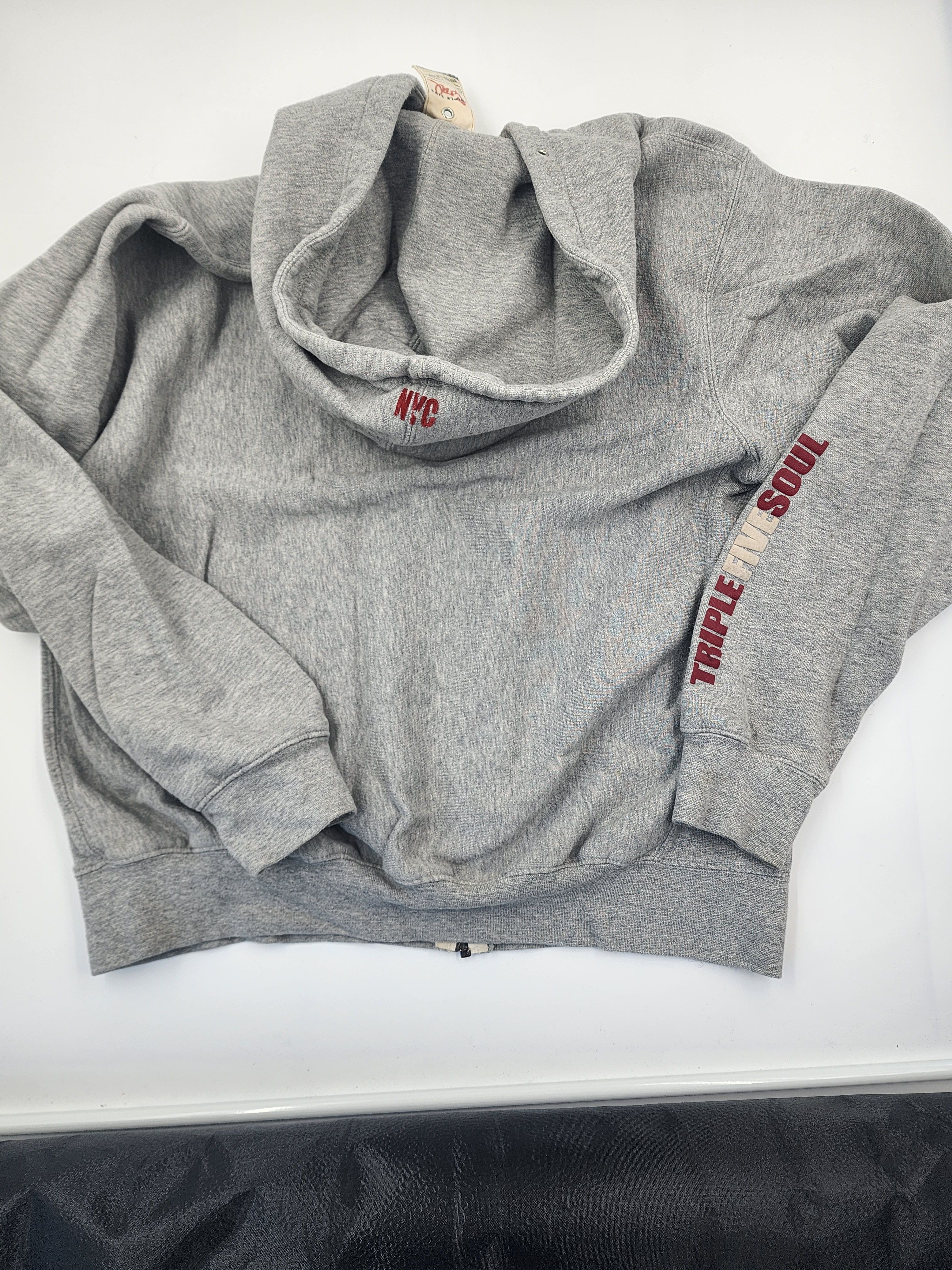 Triple 5 Soul Vintage Triple 5 Soul Hoodie – Gray, Size M Size US M / EU 48-50 / 2 - 2 Thumbnail