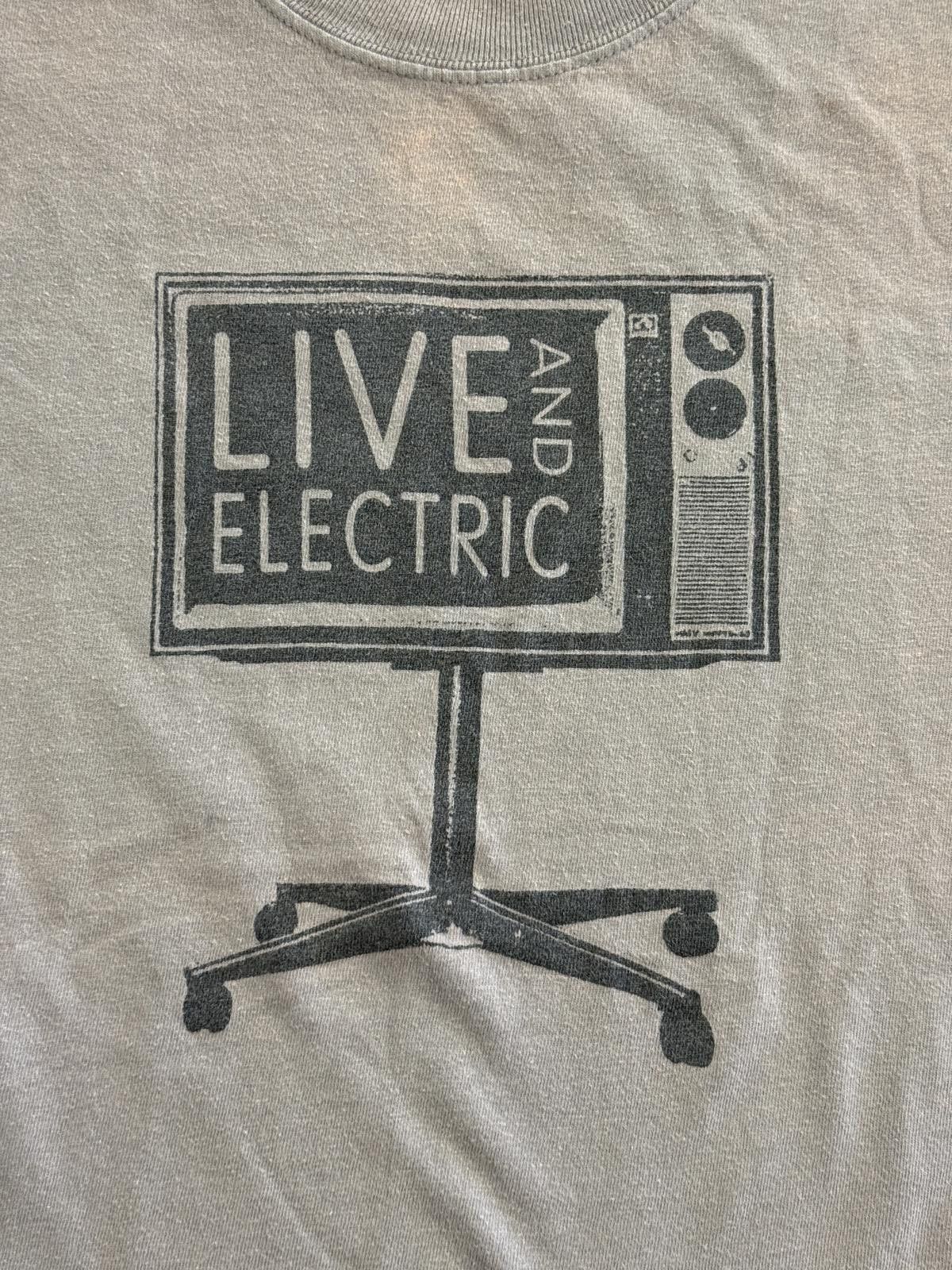 Hanes Hanson Band T-shirt 2005 Live and Electric TV Album Promo S Size US S / EU 44-46 / 1 - 6 Thumbnail