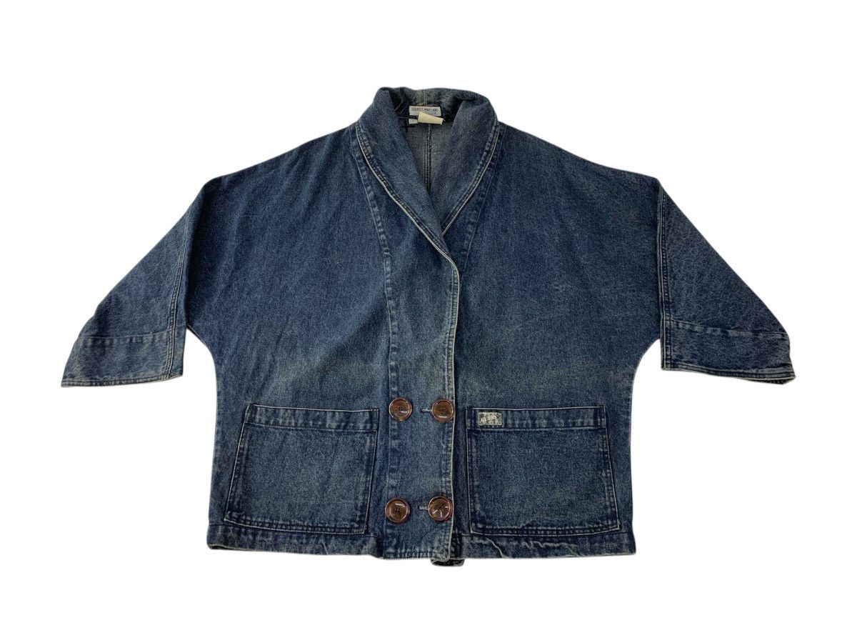 Georges Marciano For Guess Denim Jeans Jacket Big Pocket
