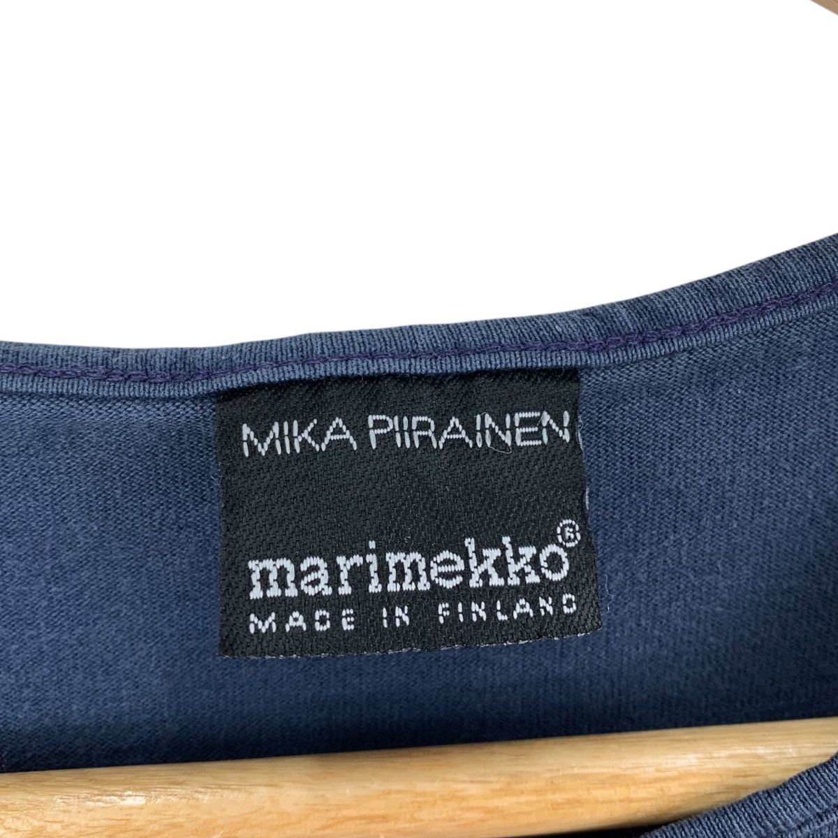 Marimekko Vintage MARIMEKKO MIKA PIIRAINEN Finland Designer Tshirt Size S / US 4 / IT 40 - 4 Thumbnail