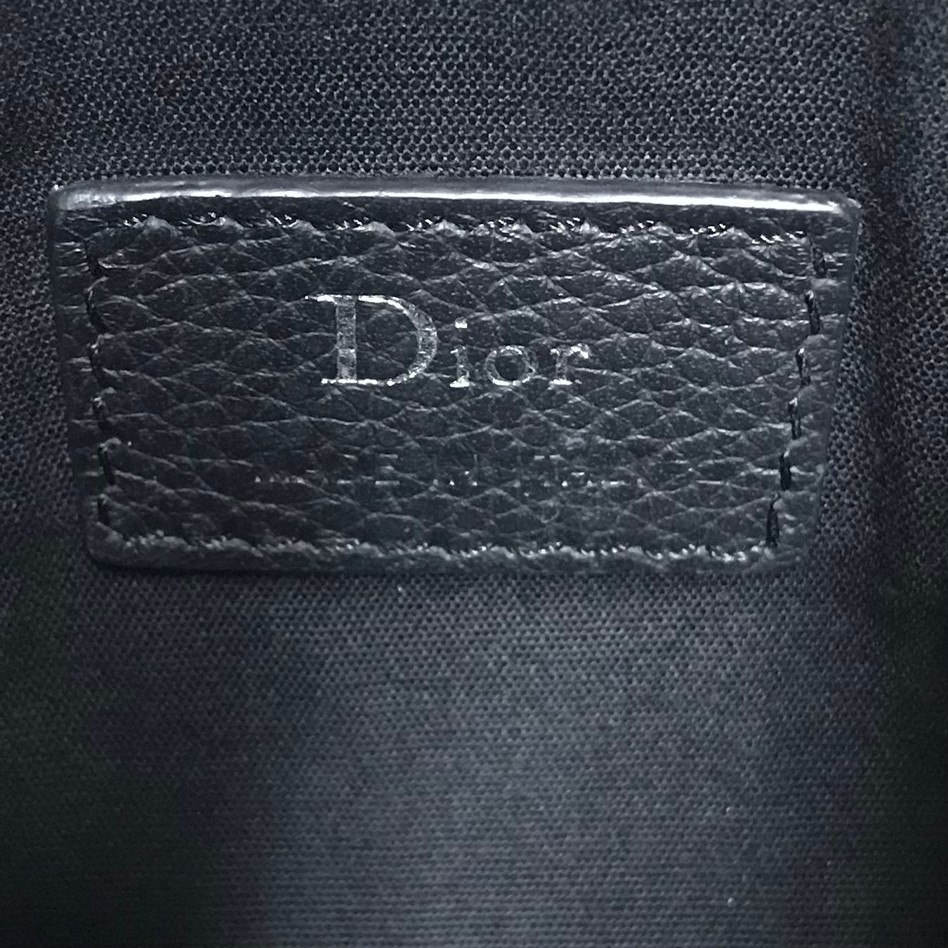 Christian Dior Monsieur Christian Dior Atelier Mens Roller Pouch in Black Size ONE SIZE - 4 Thumbnail