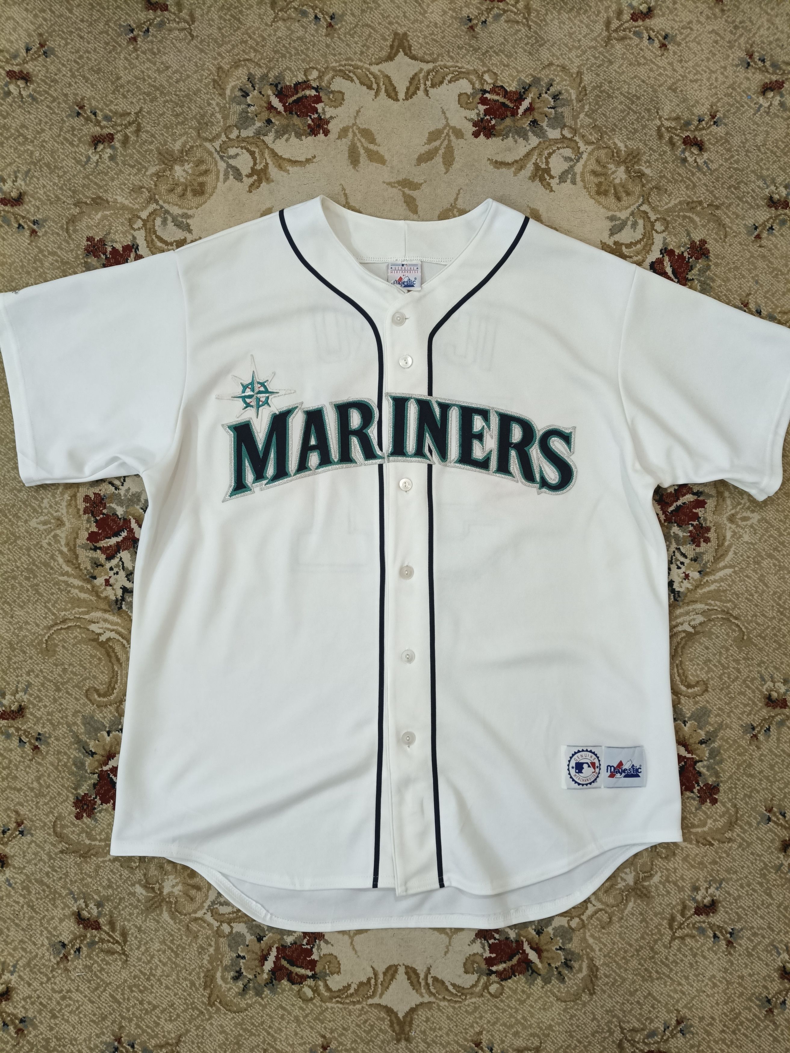 MLB × Majestic Vintage Mariners Ichiro Size US L / EU 52-54 / 3 - 11 Thumbnail