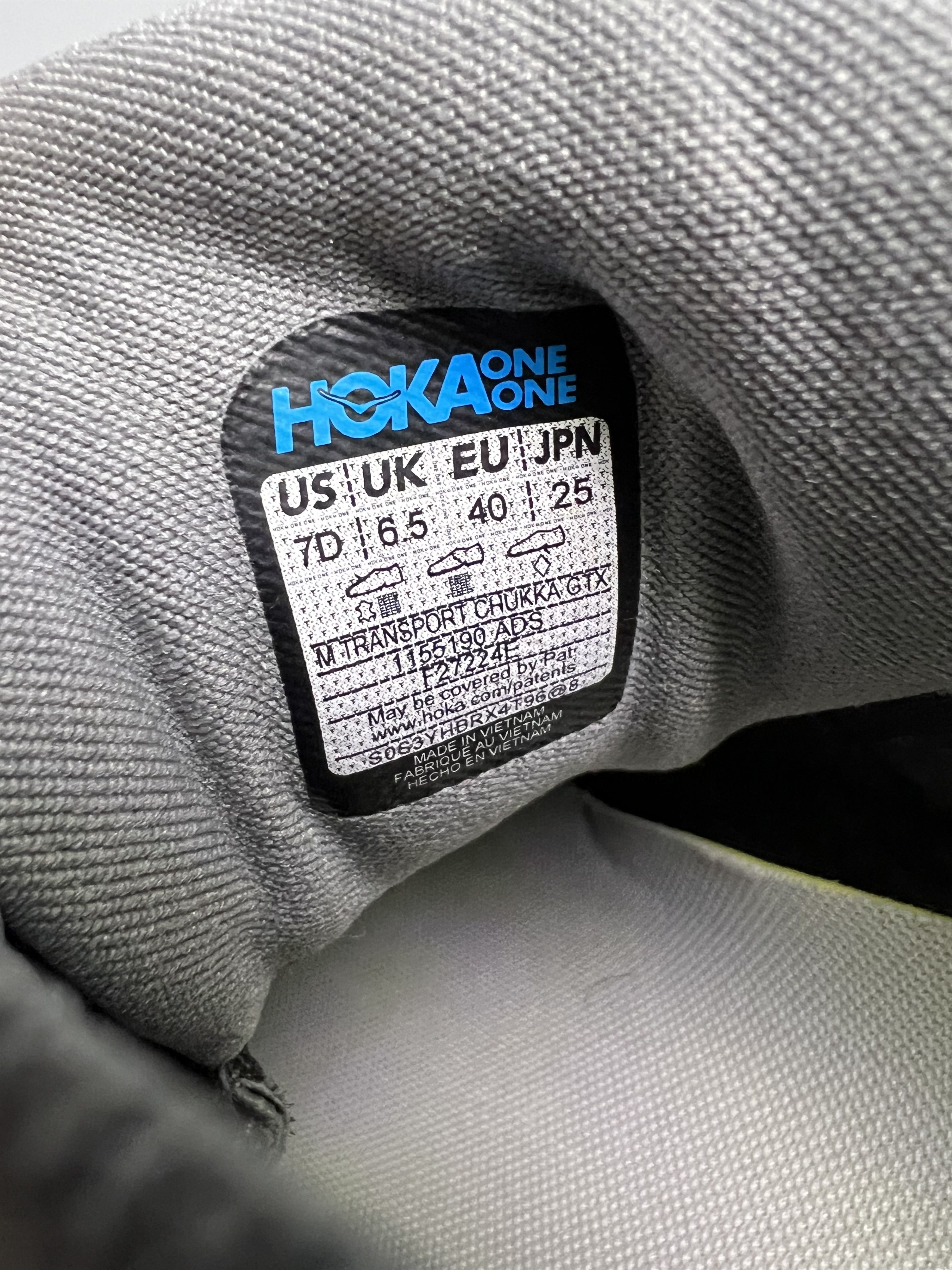 Hoka Hoka Transport Chukka Gore-Tex Trail Running Hiking Shoes Size US 7 / EU 40 - 19 Thumbnail