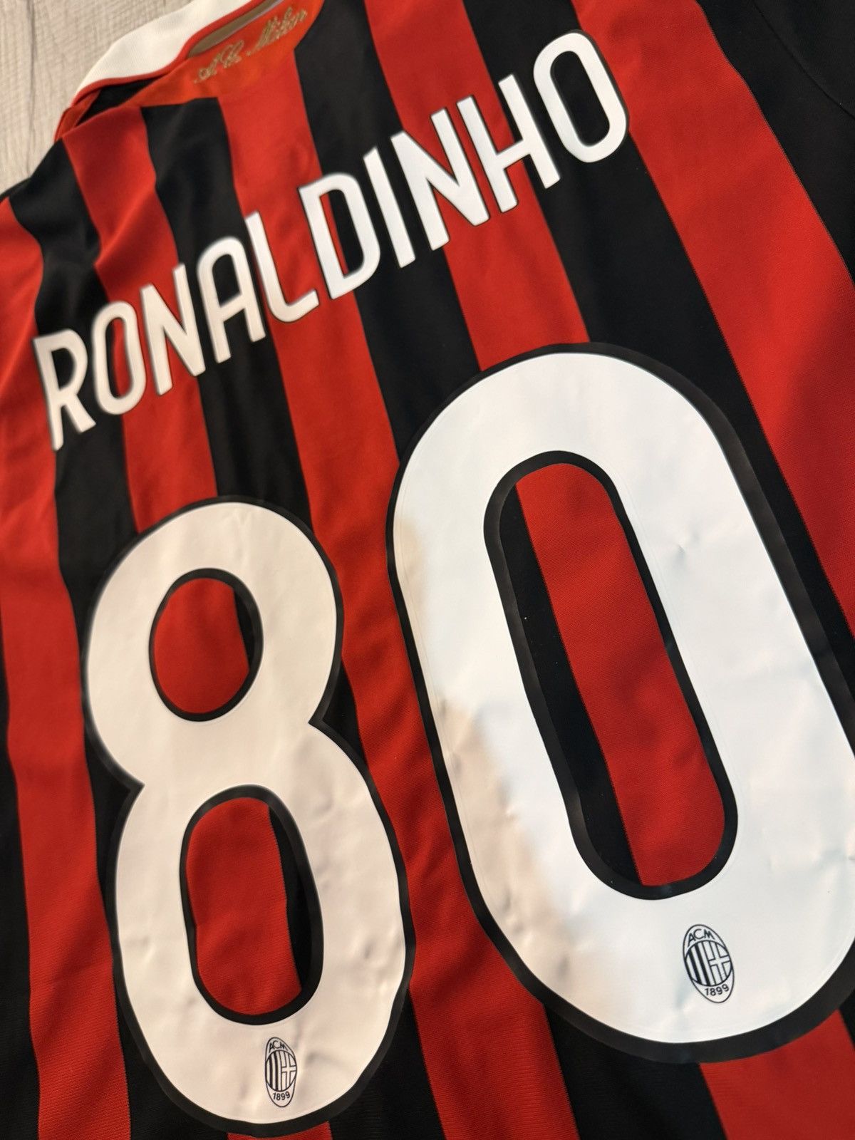 Adidas Adidas Ronaldinho AC MILAN 2009 Size US M / EU 48-50 / 2 - 3 Thumbnail