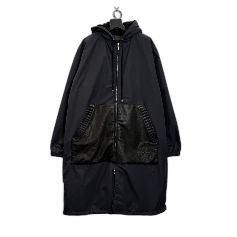 Chrome Hearts Long Zip-Up Hoodie-yf