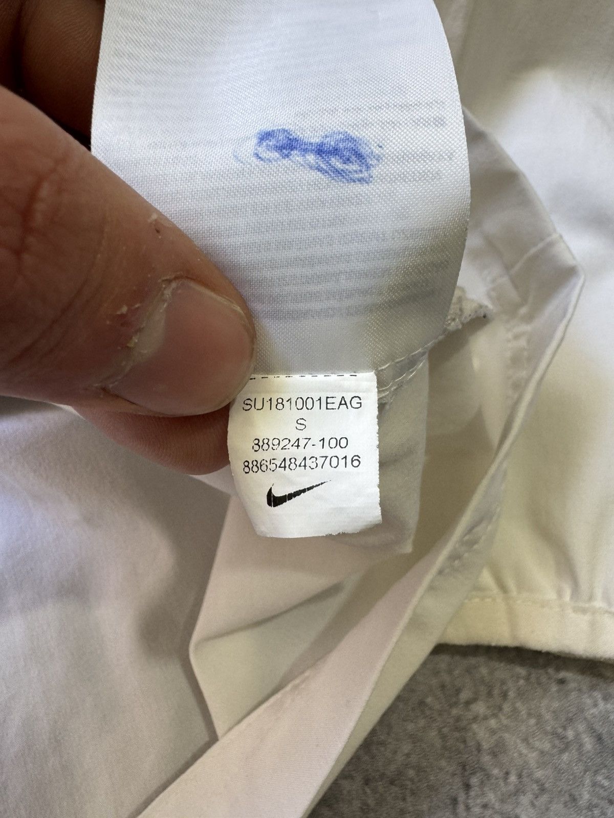 Nike × Vintage Nike Anorak Light Jacket Streetwear Oversize Big Logo Rare Size US S / EU 44-46 / 1 - 6 Thumbnail