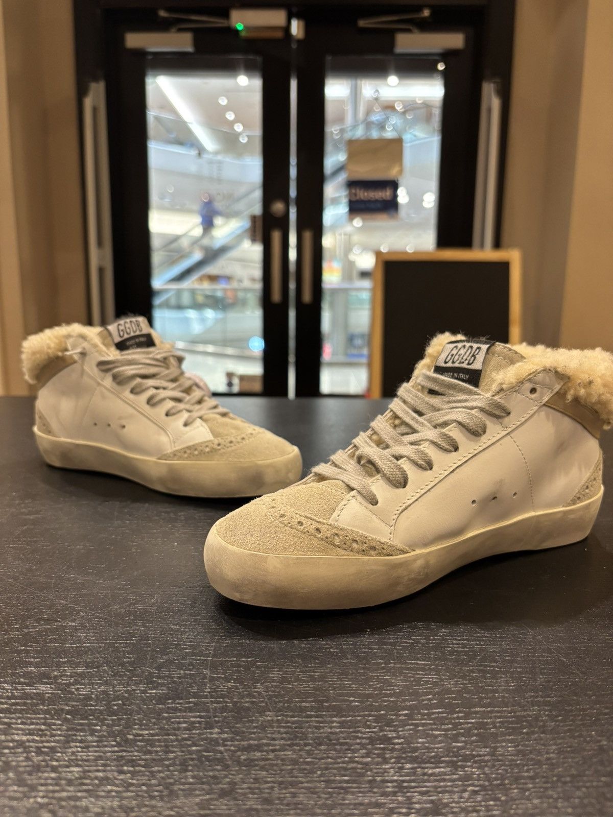 Golden Goose Golden Goose Midstar Shearling Sneaker Size US 6 / IT 36 - 2 Thumbnail