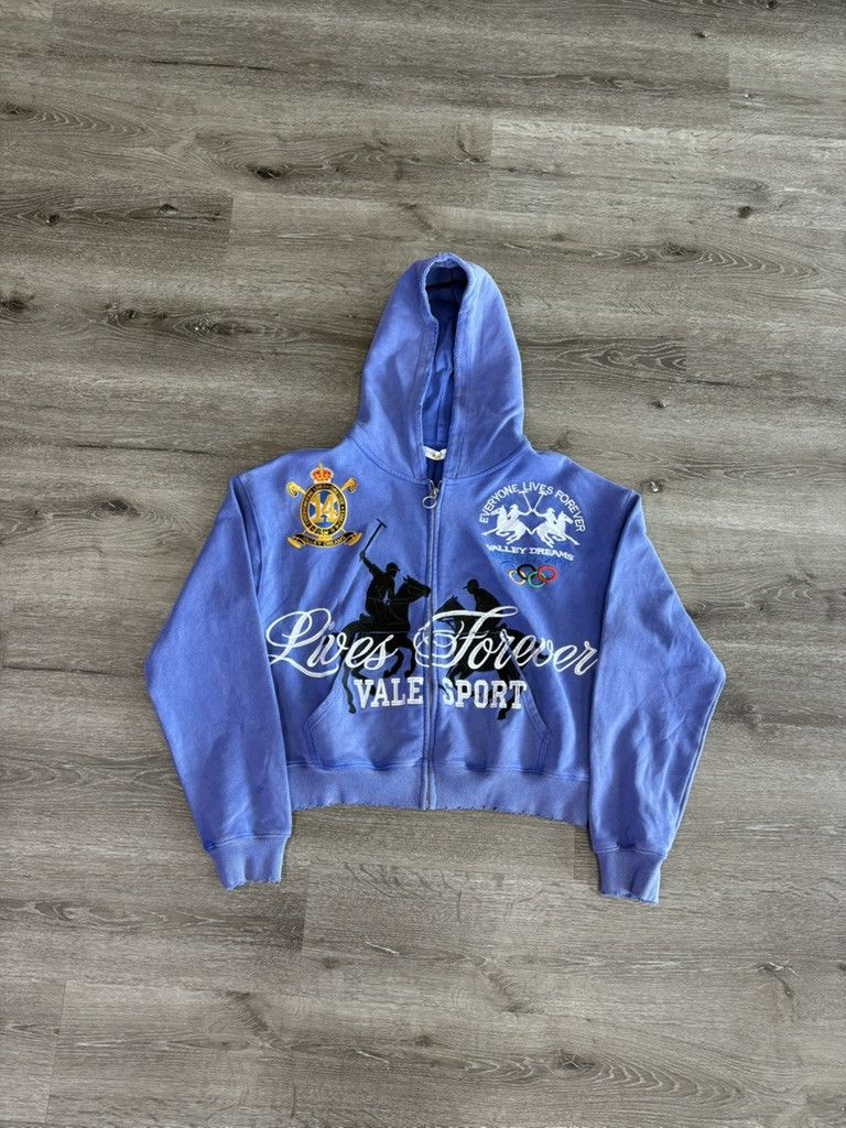 Vale Vale Forever "Schwab" Zip Up (Blue) Size US S / EU 44-46 / 1 - 1 Thumbnail