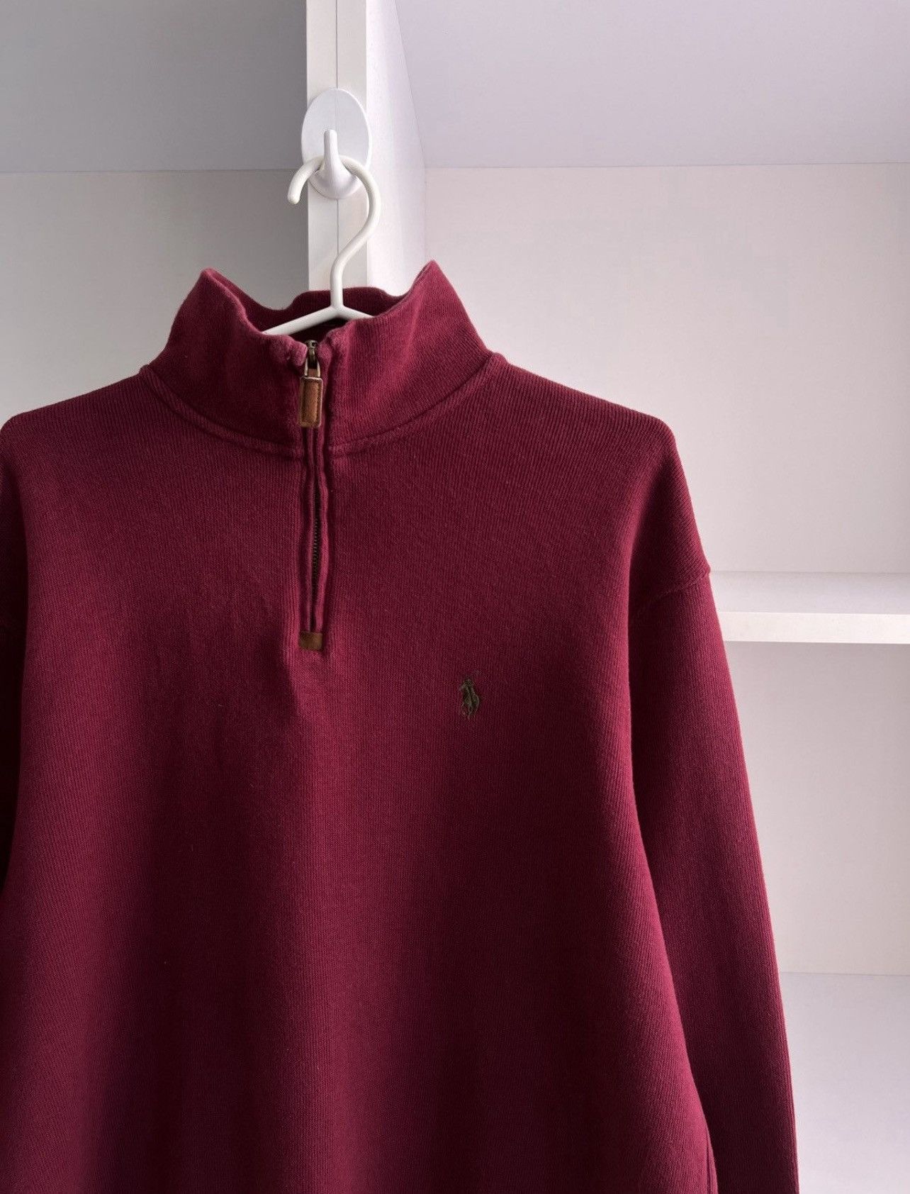 Polo Ralph Lauren Vintage Polo Ralph Lauren 1/4 zip sweatshirt old money style Size US L / EU 52-54 / 3 - 2 Thumbnail