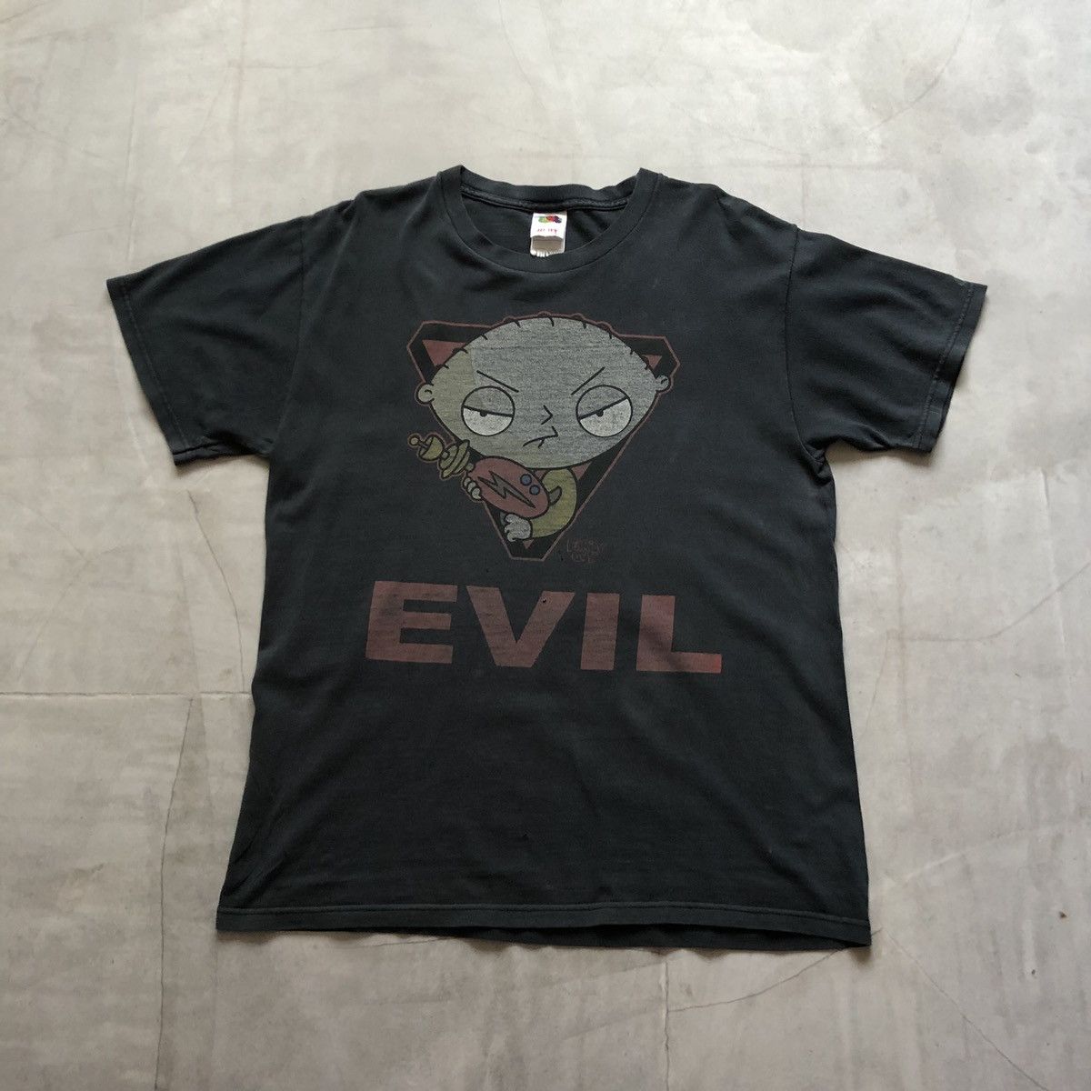 Cartoon Network × Vintage Vintage Y2k Family Guy Stewie "EVIL" Parody T-shirt Y2K 90s Size US M / EU 48-50 / 2 - 1 Thumbnail