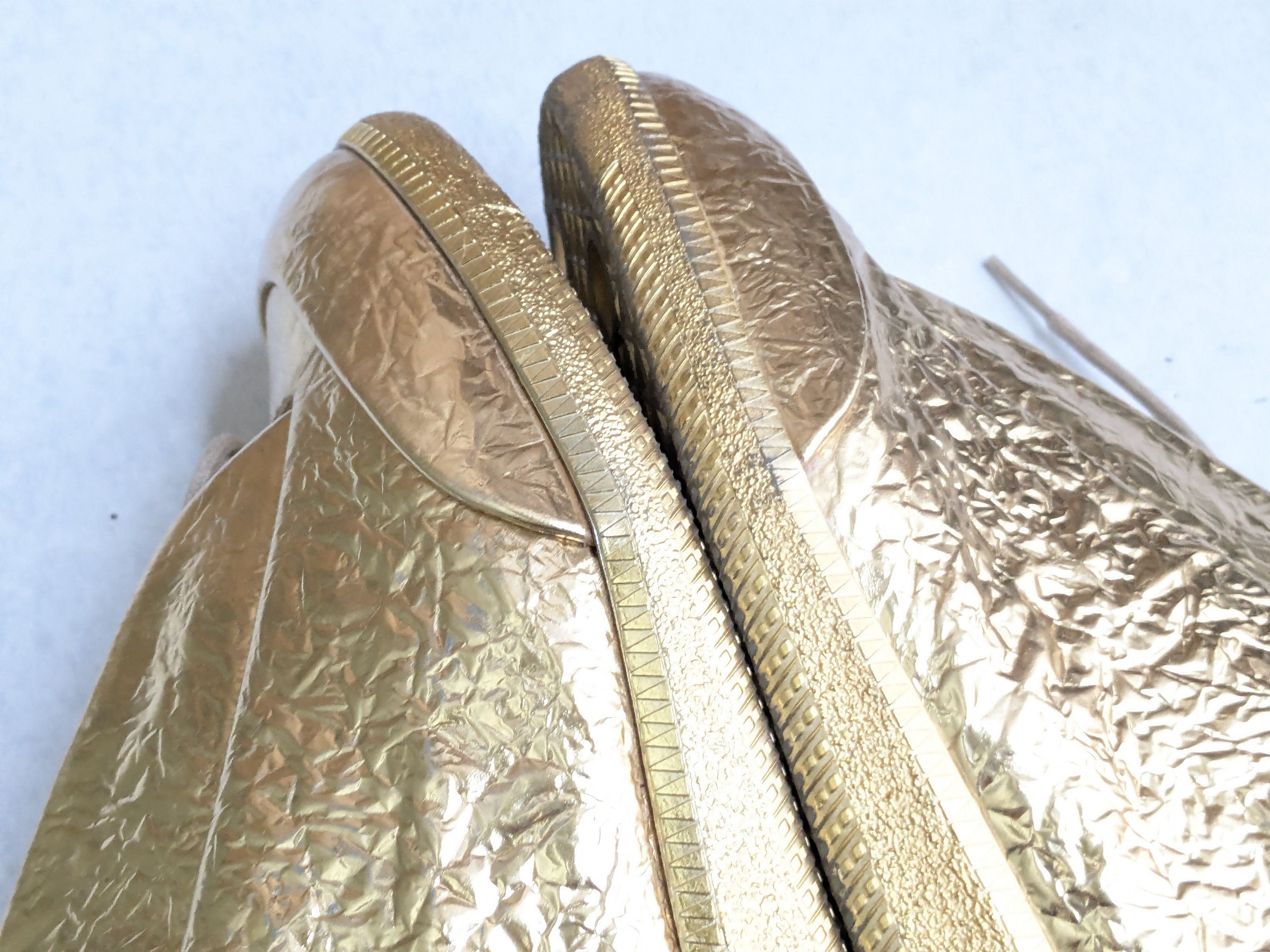 Maison Margiela Maison Margiela Future Gold 9 42 Leather Low Tops Size US 9 / EU 42 - 9 Thumbnail