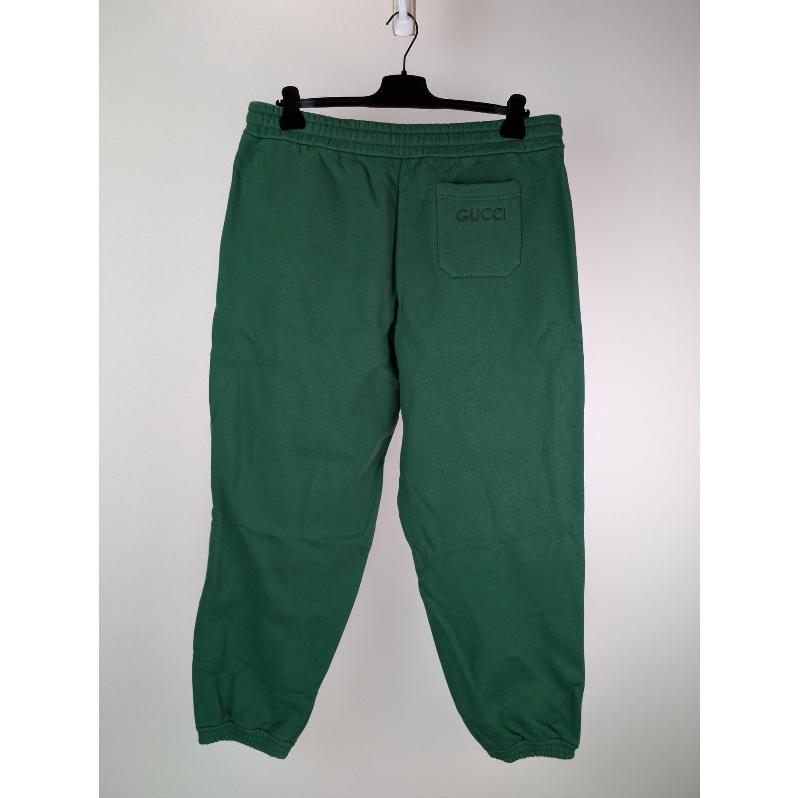 Gucci o1rshd1 Cotton Jersey Jogging Pants with Web Stripe in Green Size US 40 / EU 56 - 9 Thumbnail