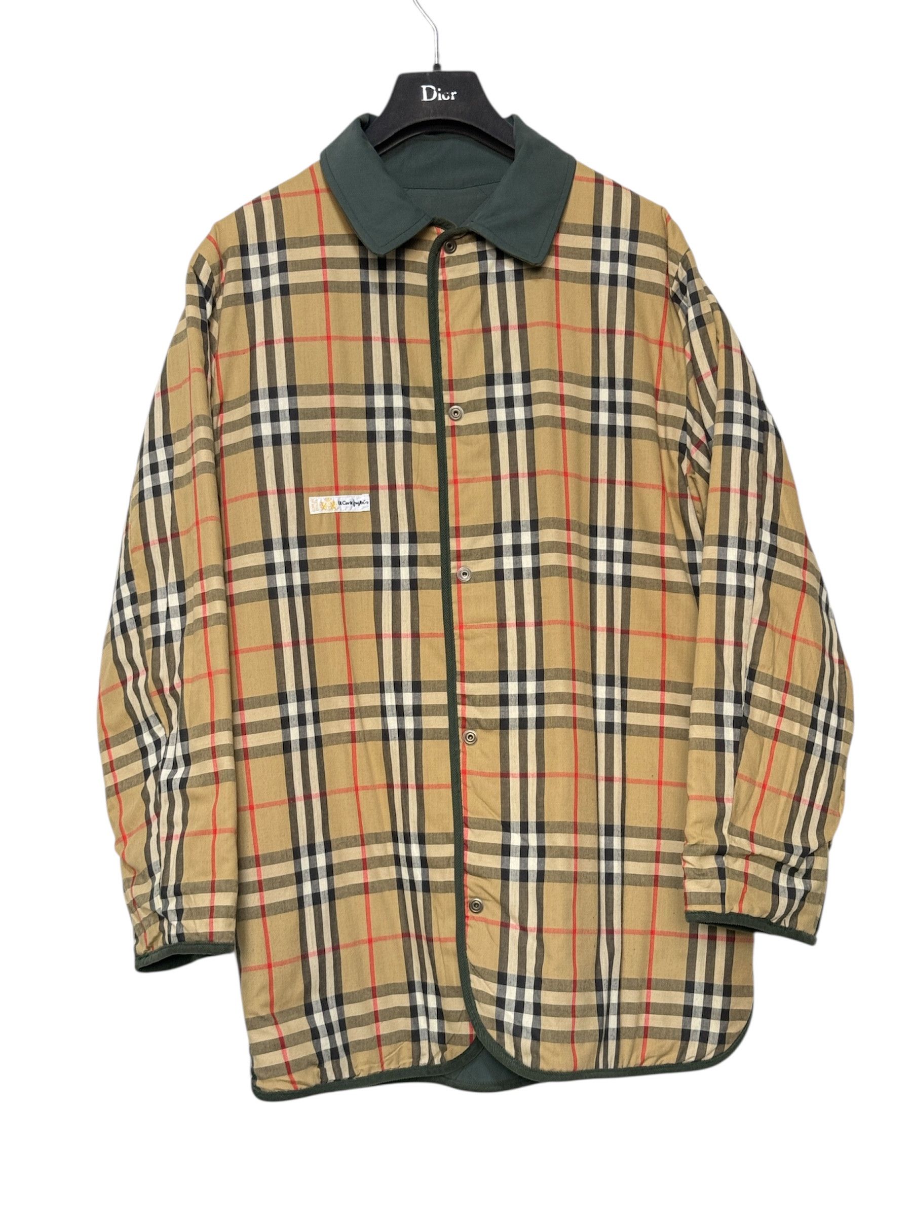 Burberry 🔥 Nova check Burberry down jacket reversible Size US S / EU 44-46 / 1 - 1 Thumbnail