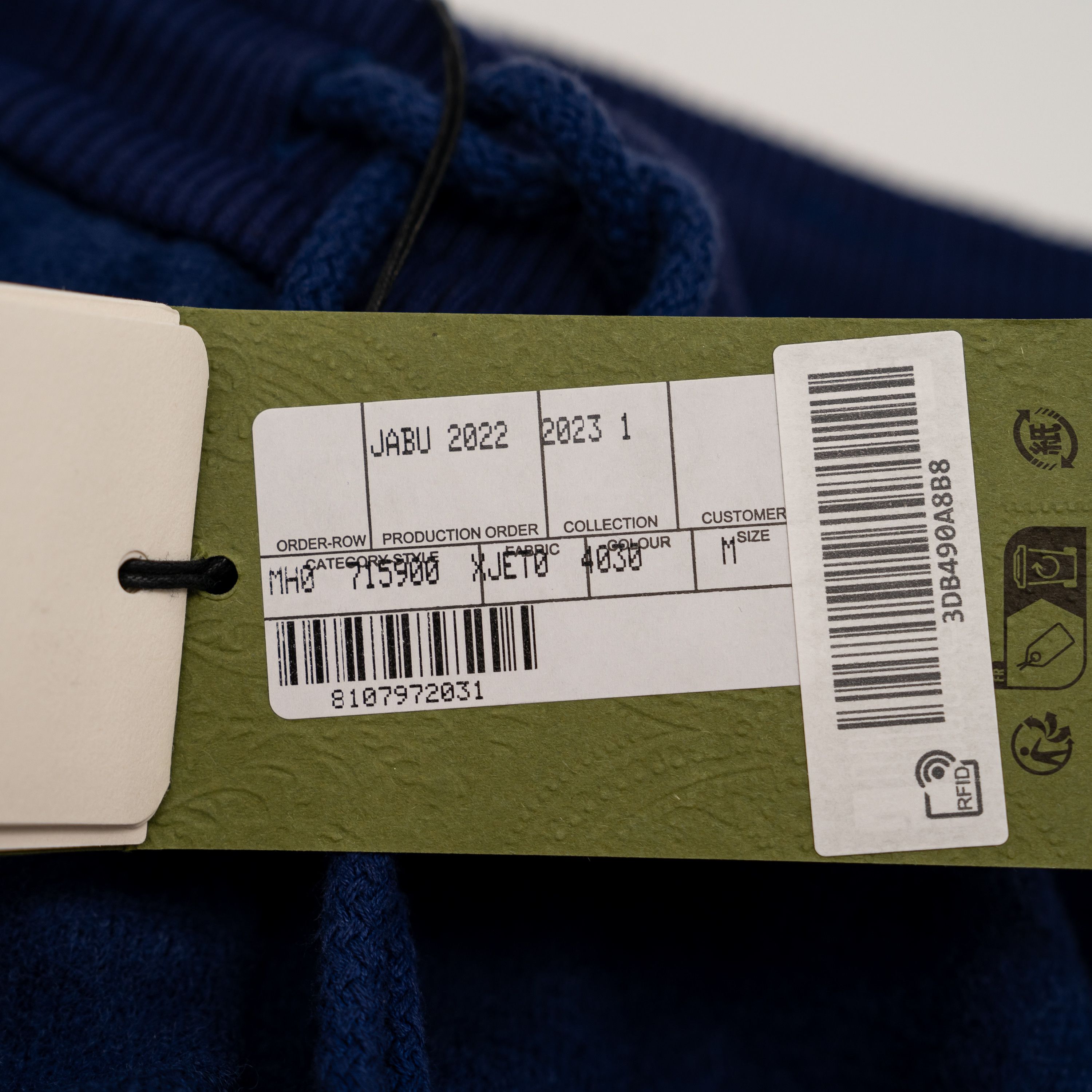 Gucci Gucci Wool Navy Blue Striped Drawstring Track Pants Web Size US 32 / EU 48 - 10 Thumbnail