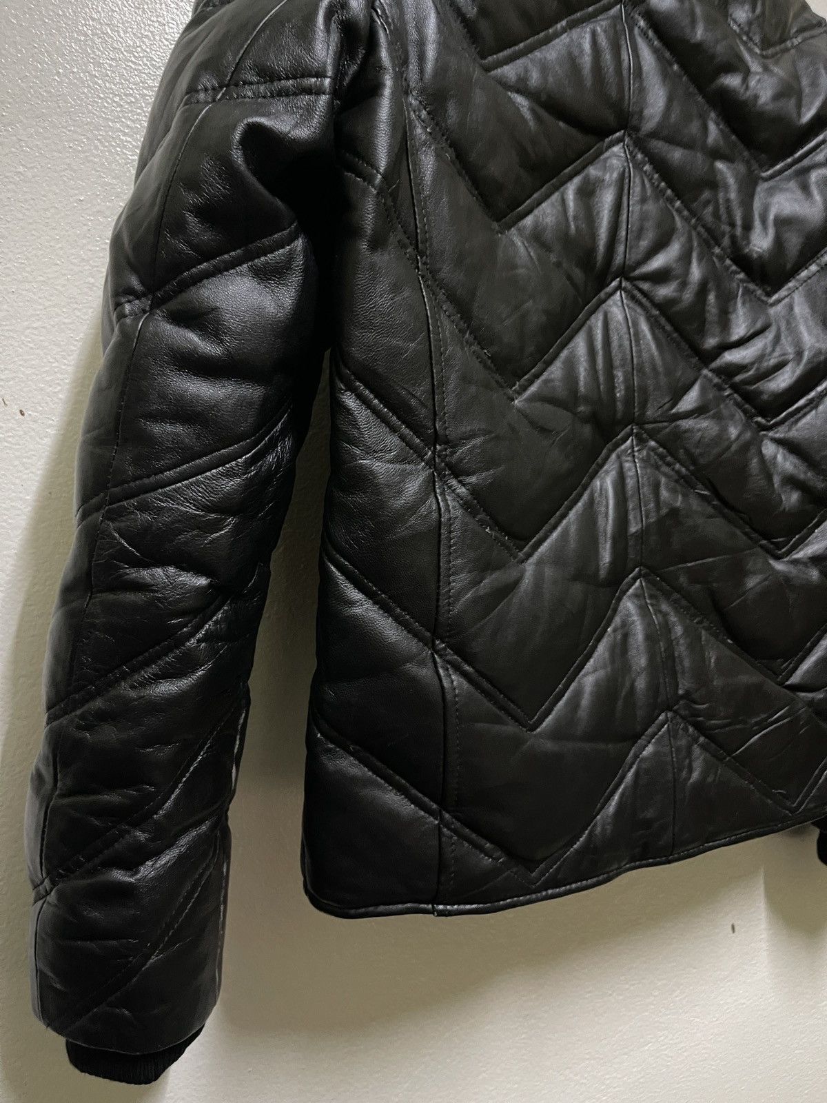 JACKROSE Jackrose Puffer Leather Jacket Attach Fur Hoodie Size US L / EU 52-54 / 3 - 11 Thumbnail