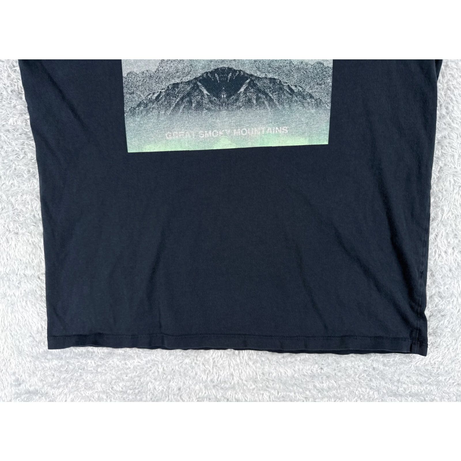 The North Face The North Face Shirt Men Large Black Short Sleeve Crew Cotton Smokey Mountains Size US L / EU 52-54 / 3 - 5 Thumbnail