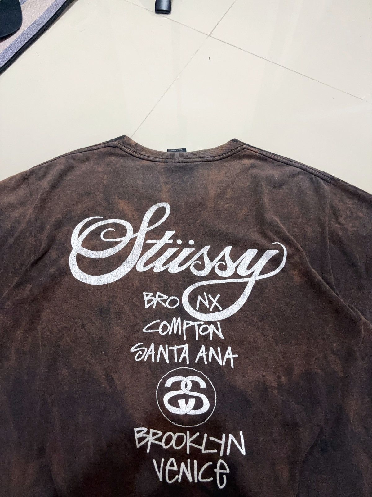 Stussy Stussy World Tour Snake Skin AOP Tee Size US M / EU 48-50 / 2 - 4 Thumbnail