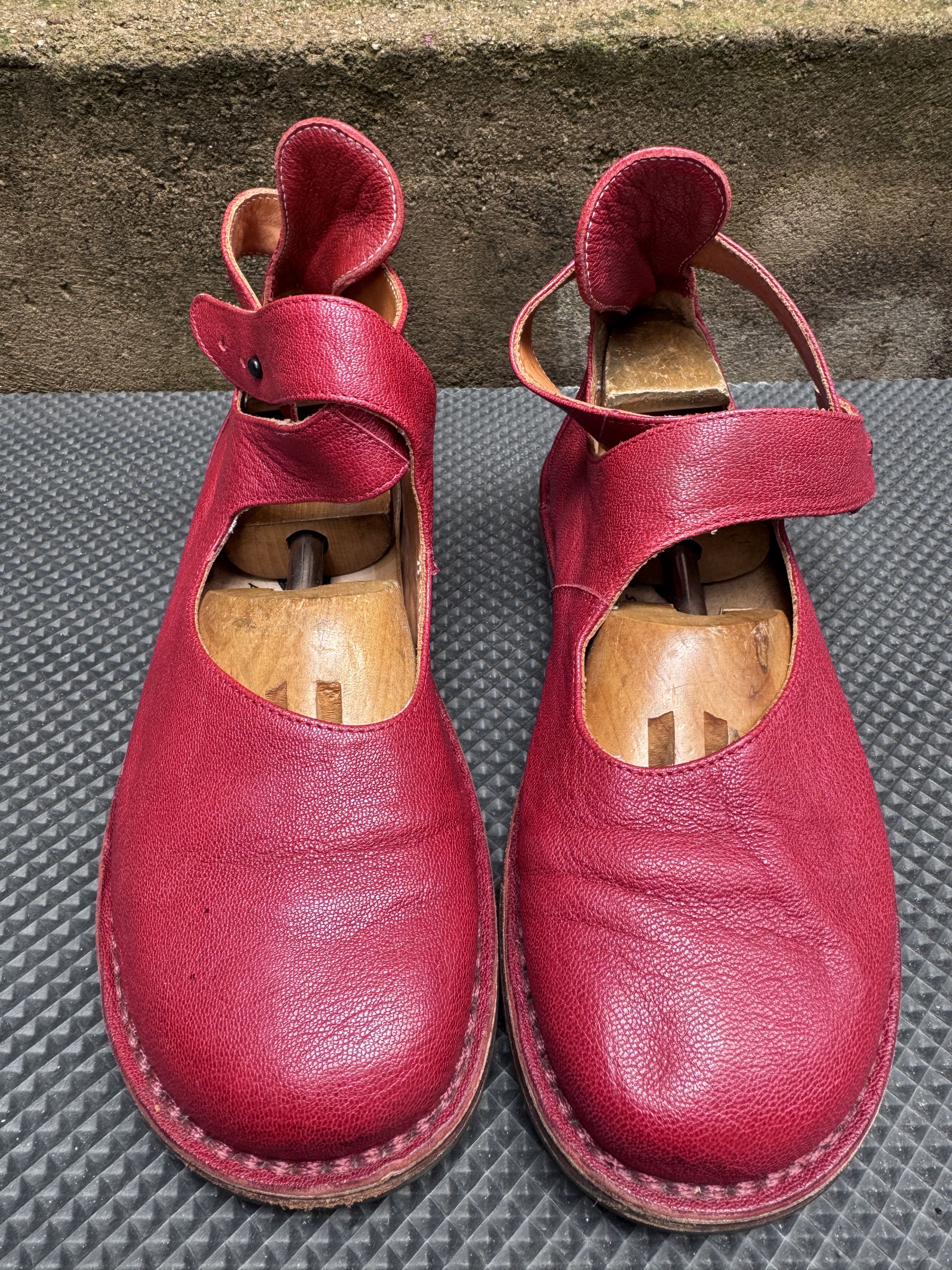 Trippen Trippen Vivienne Flats Leather Red Mary Jane open Fashion Size US 9 / IT 39 - 4 Thumbnail