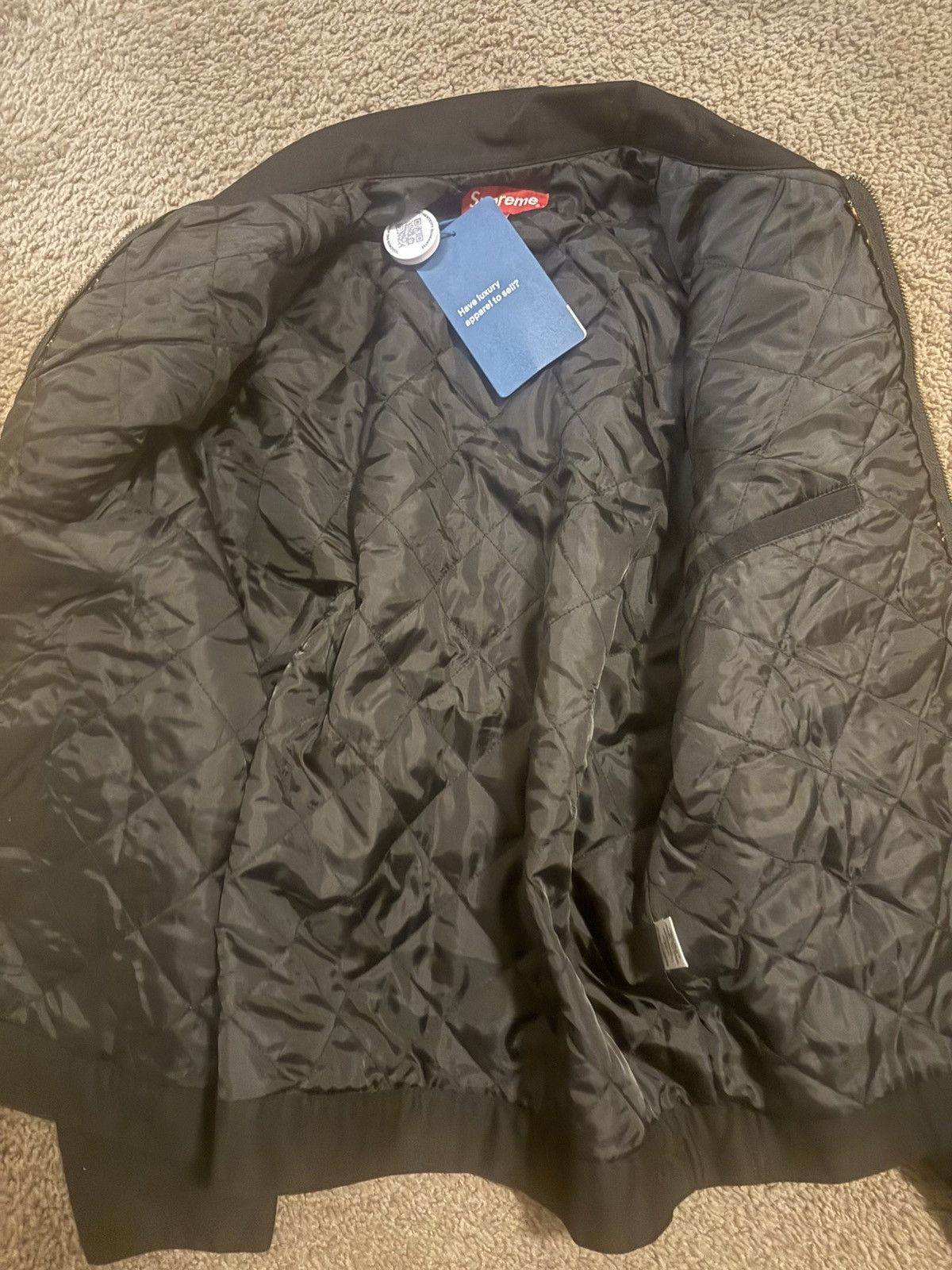 Supreme Supreme FW18 Dragon Work Jacket Black Small S Size US S / EU 44-46 / 1 - 5 Thumbnail