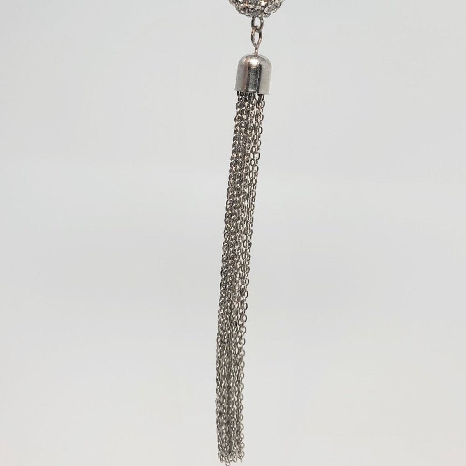 Disney Disney Mickey Mouse Rhinestone Necklace w Tassel Size ONE SIZE - 3 Thumbnail