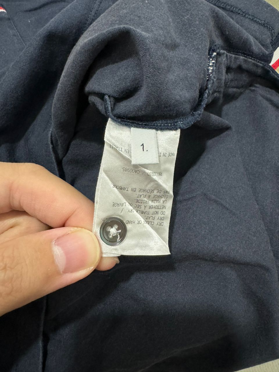 Thom Browne Thom Browne Pocket Tee Size US XS / EU 42 / 0 - 6 Thumbnail
