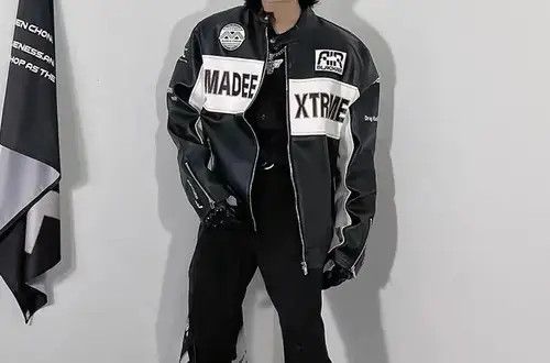 Japanese Brand Jack Vintage letter embroidered racing motorcycle jacket Size US L / EU 52-54 / 3 - 2 Thumbnail