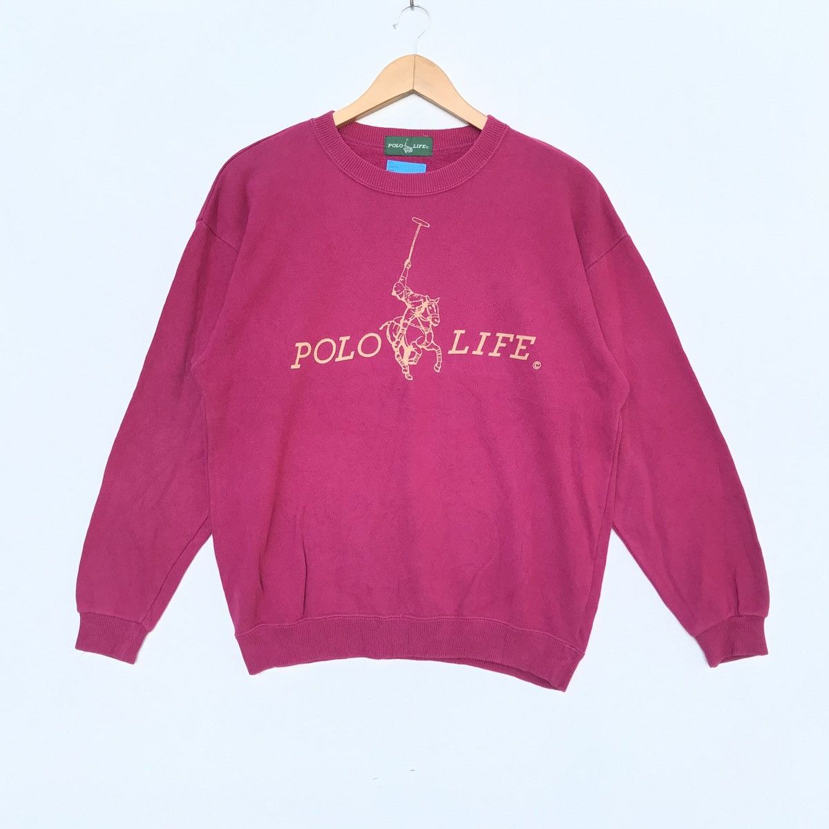 Vintage Vintage Polo Life Sweatshirt Size US M / EU 48-50 / 2 - 1 Thumbnail