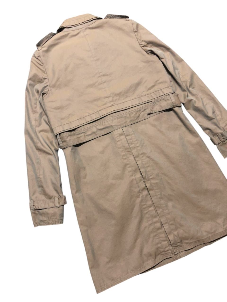 Maison MIHARA YASUHIRO SAMPLE⚡️Miharayasuhiro Belted TrenchCoat Glossy Size S / US 4 / IT 40 - 6 Thumbnail