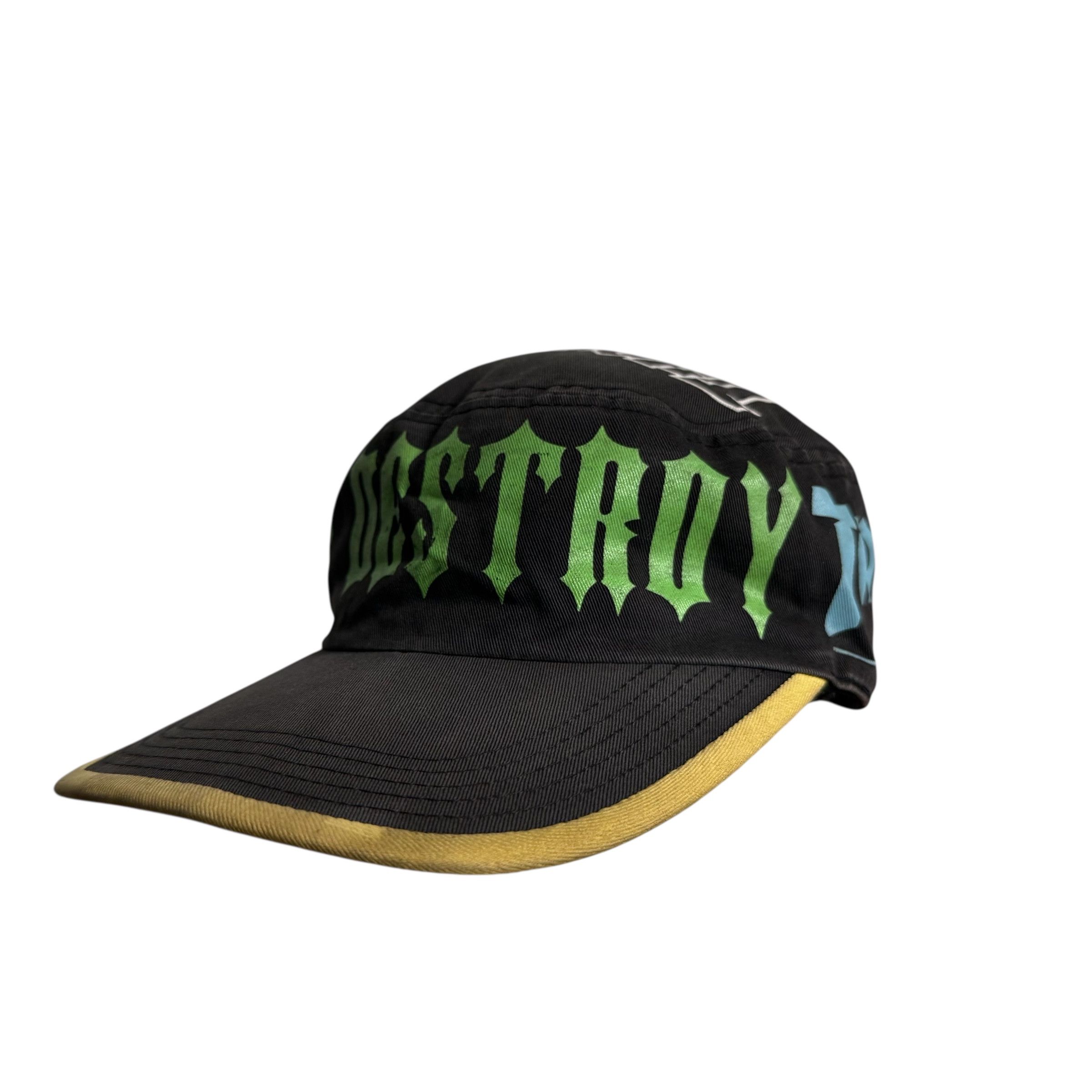 Thrasher 🔥RARE🔥Vintage Thrasher Skategoat All Print Patrol Cap Size ONE SIZE - 5 Thumbnail