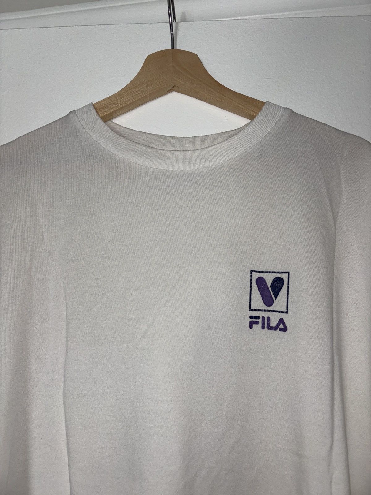 Fila × Vintage Vintage Fila t-shirt Size US L / EU 52-54 / 3 - 5 Thumbnail