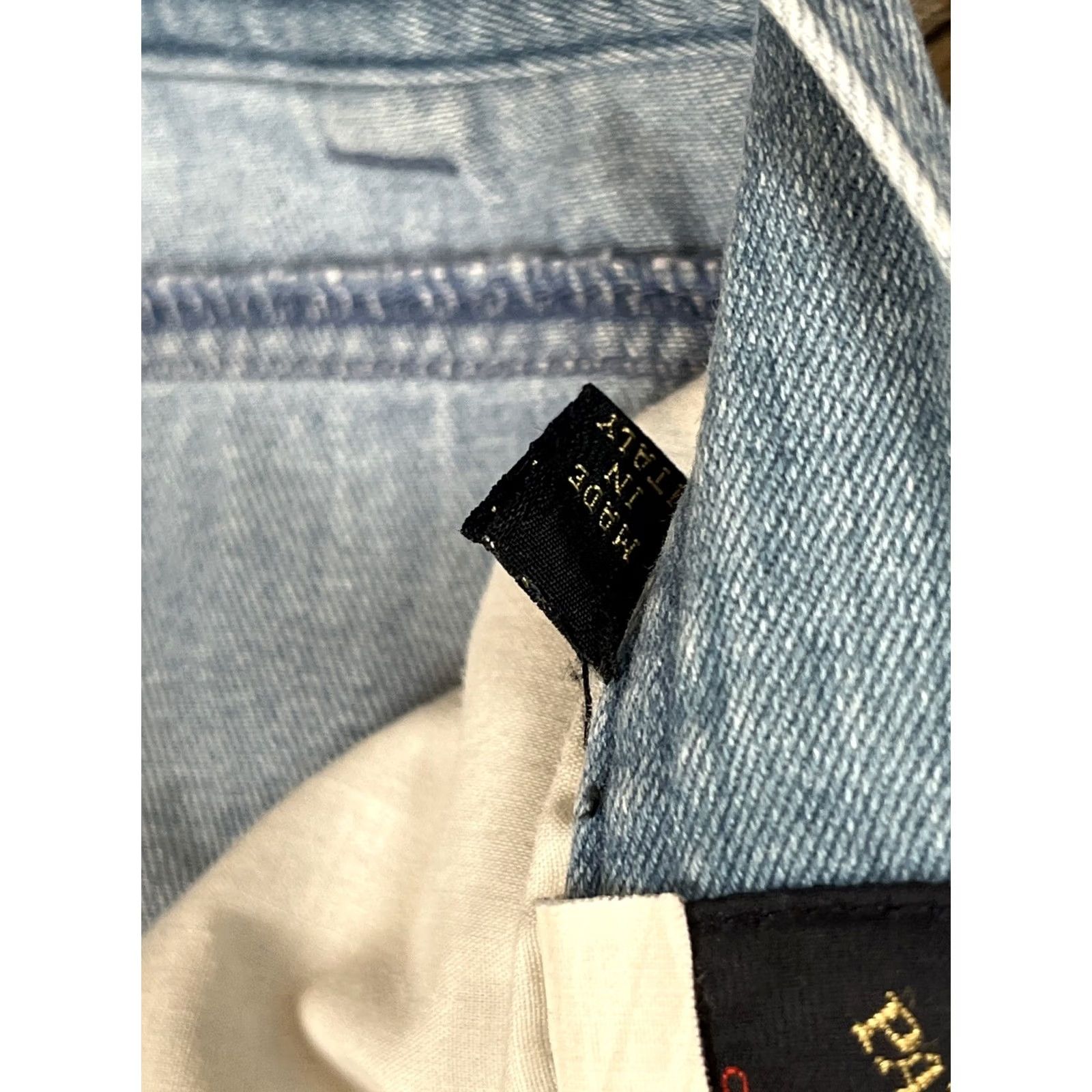 Paul & Shark Paul & Shark Jeans Mens 34x32 Blue Denim Straight Jeans Preppy Italy 5-Pocket Mens Size US 34 / EU 50 - 7 Thumbnail