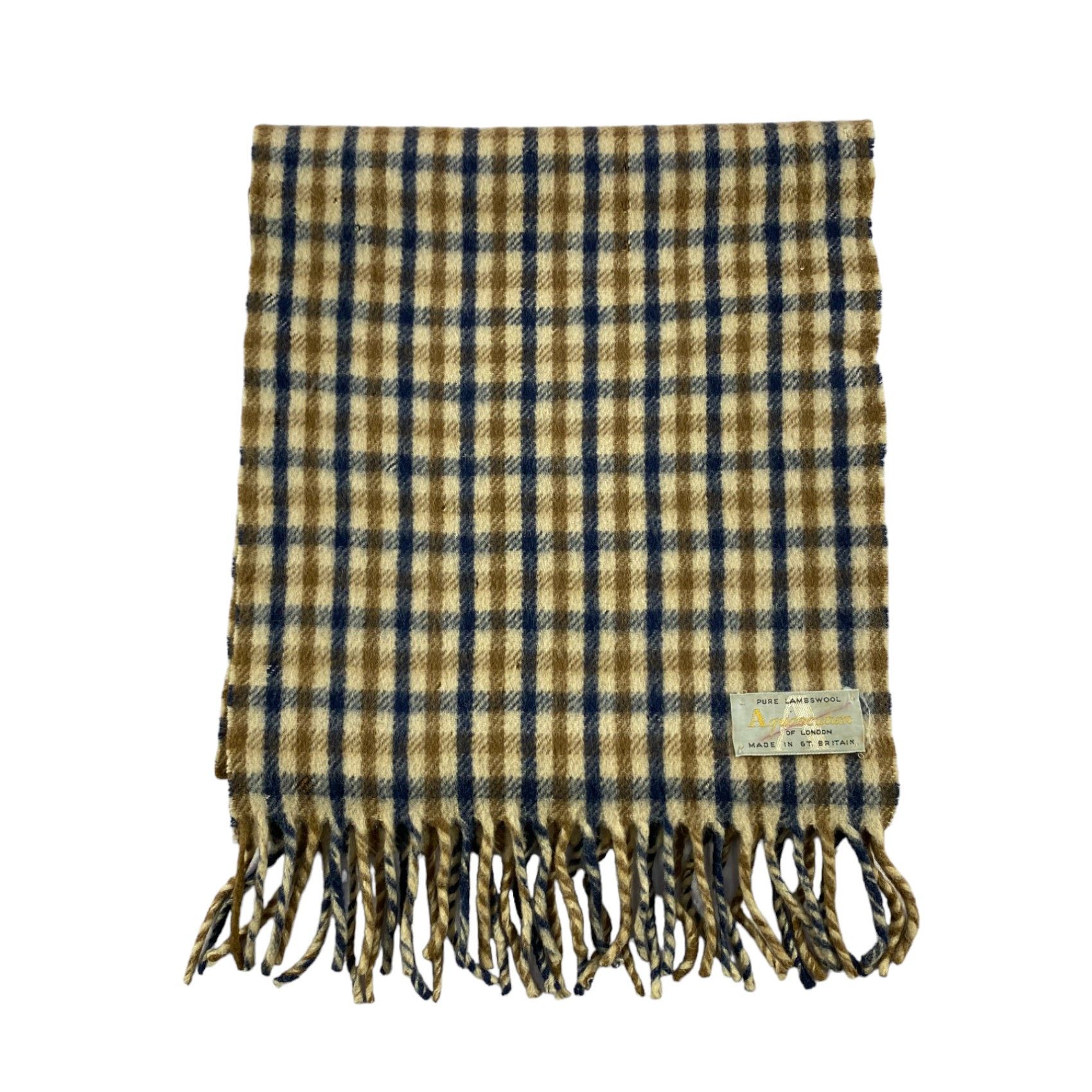 Aquascutum × Vintage Aquascutum Scarf / Muffler / Neckwear Size ONE SIZE - 2 Thumbnail