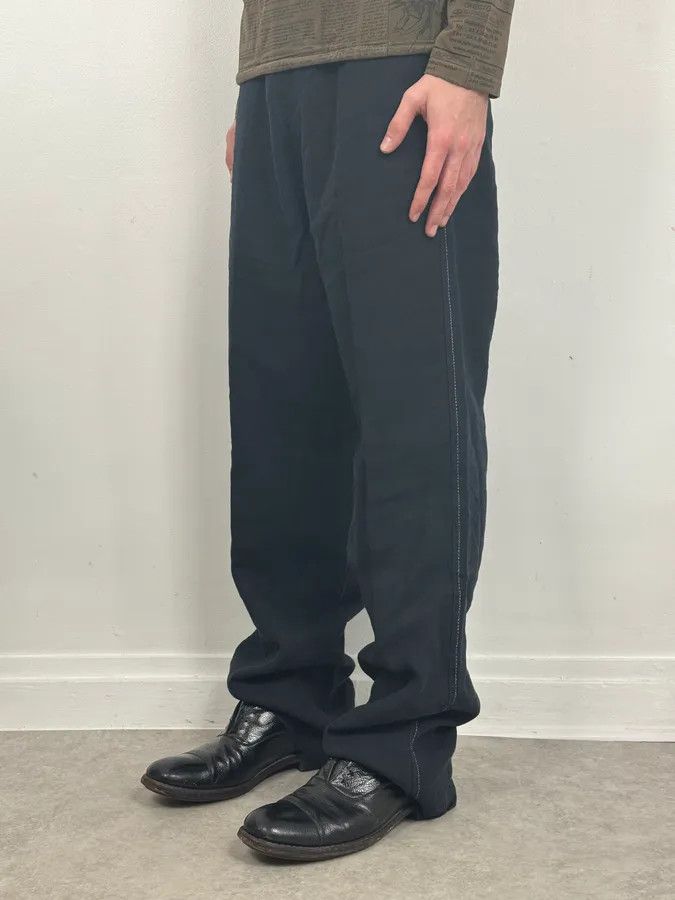 Issey Miyake Issey Miyake Navy Linen Cozy Pants Size US 32 / EU 48 - 3 Thumbnail