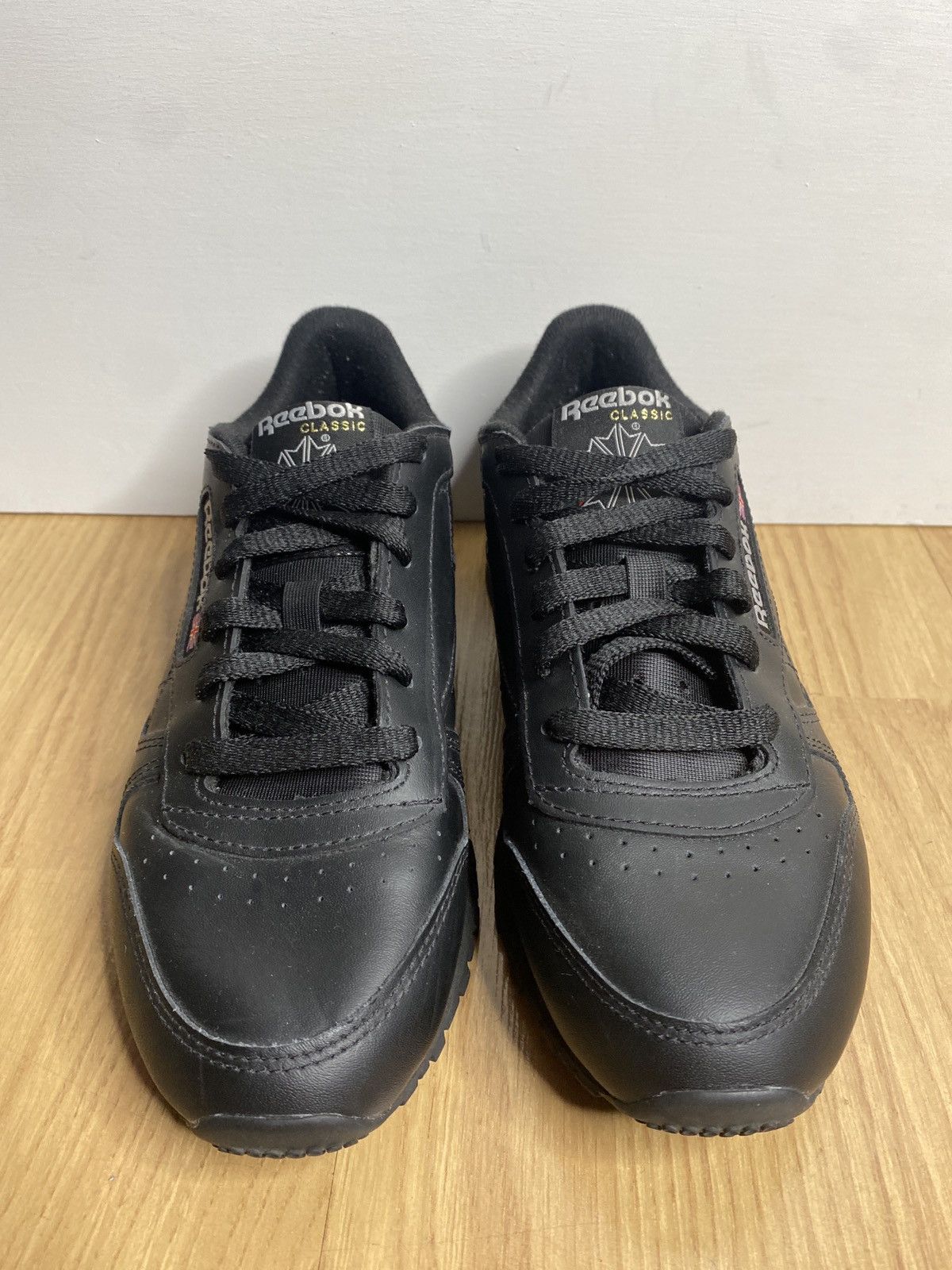 Reebok Reebok Wmns Classic Leather “Black Pure Grey” Size US 6.5 / IT 36.5 - 3 Thumbnail