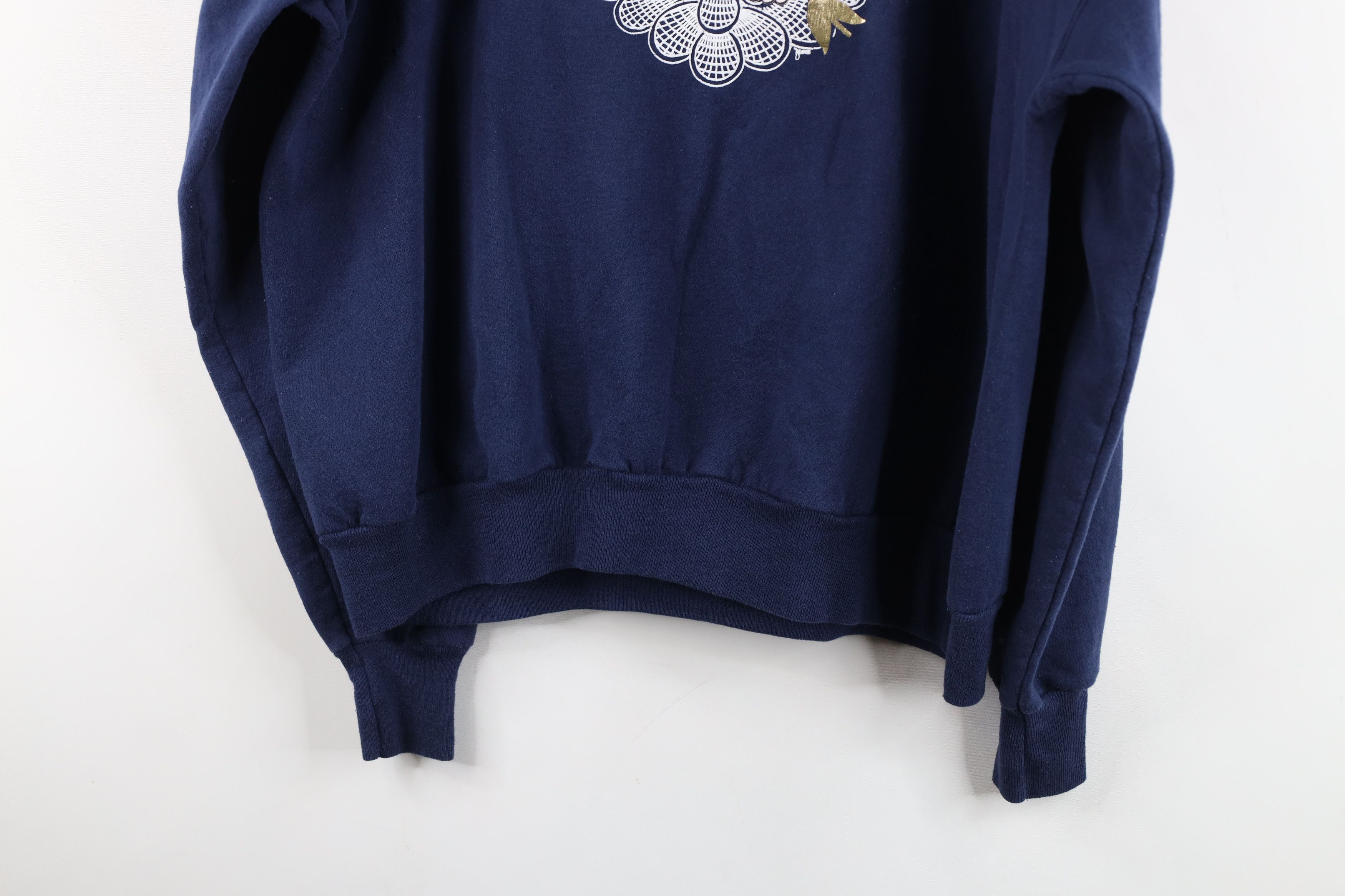 Vintage Vintage 90s Streetwear Butt Double Sided Sweatshirt Blue Size XL / US 12-14 / IT 48-50 - 12 Thumbnail