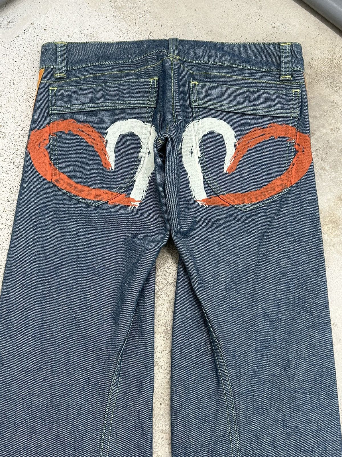 Japanese Brand Exiv Co Japan Twisted Legs Jeans Size US 30 / EU 46 - 6 Thumbnail