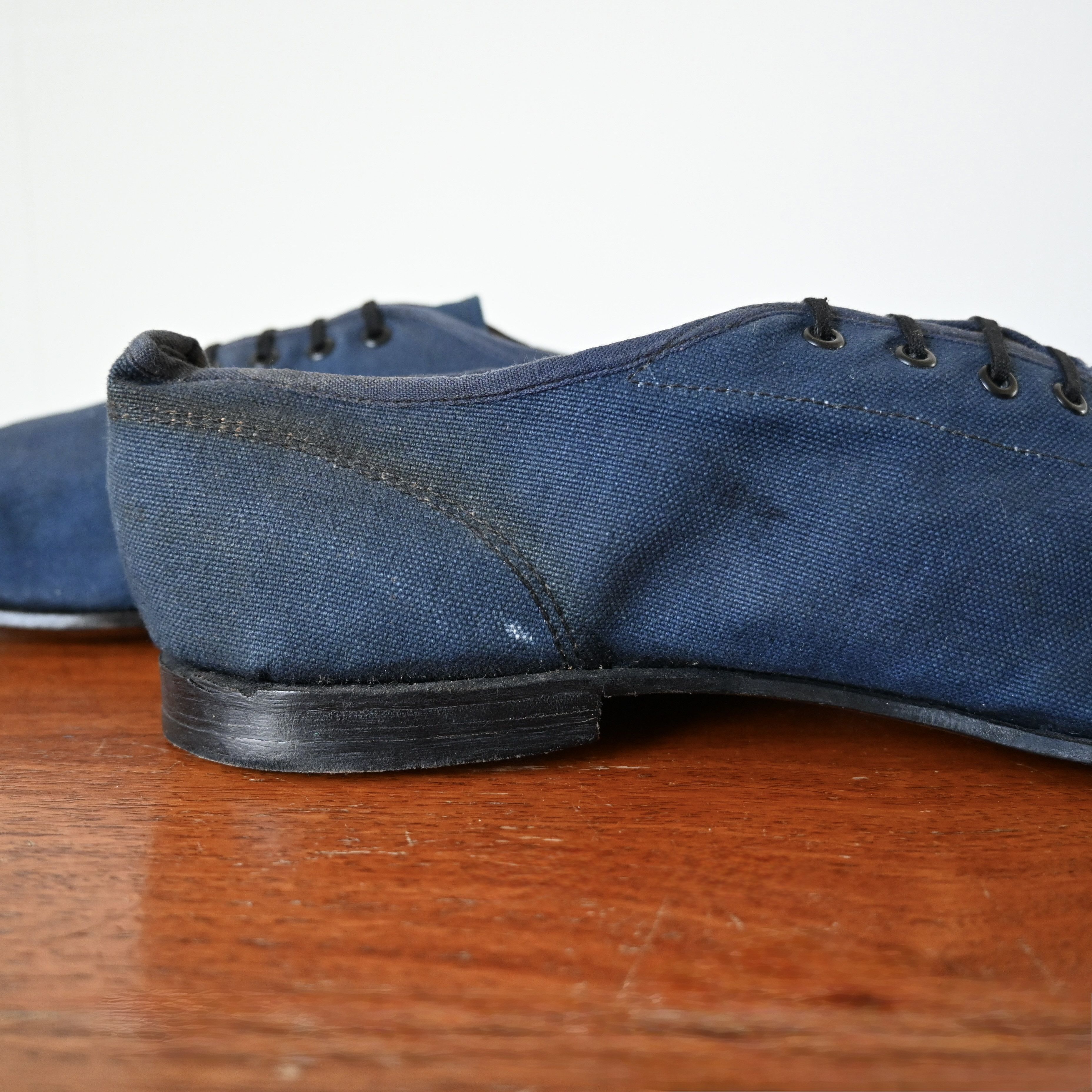 Vintage DEADSTOCK, 1920s-30s Swedish Military "gym trainer", 43 Size US 9.5 / EU 42-43 - 4 Thumbnail