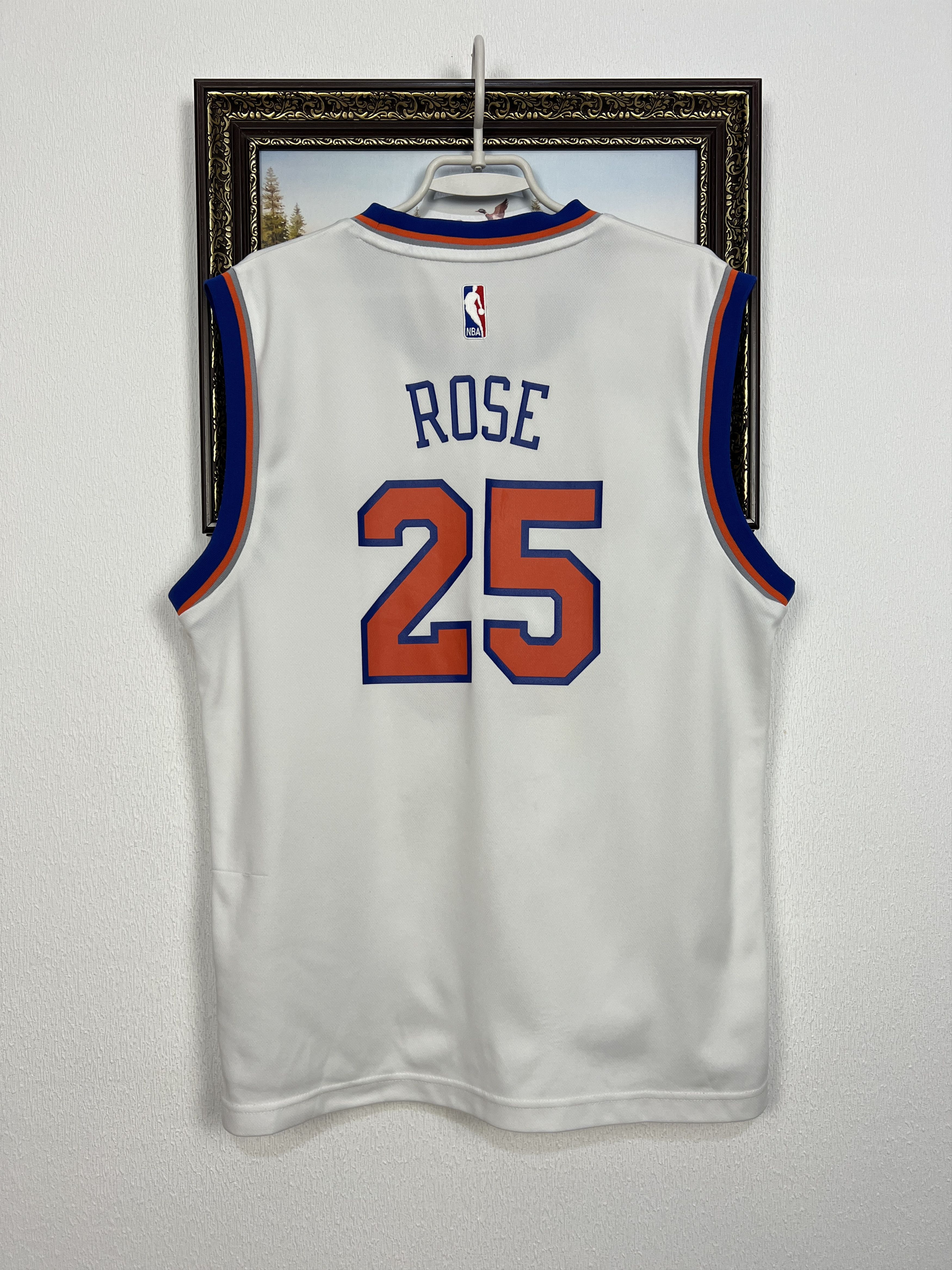 Adidas Vintage New York Knicks #25 Rose Jersey NBA Rare Shirt Size US M / EU 48-50 / 2 - 8 Thumbnail