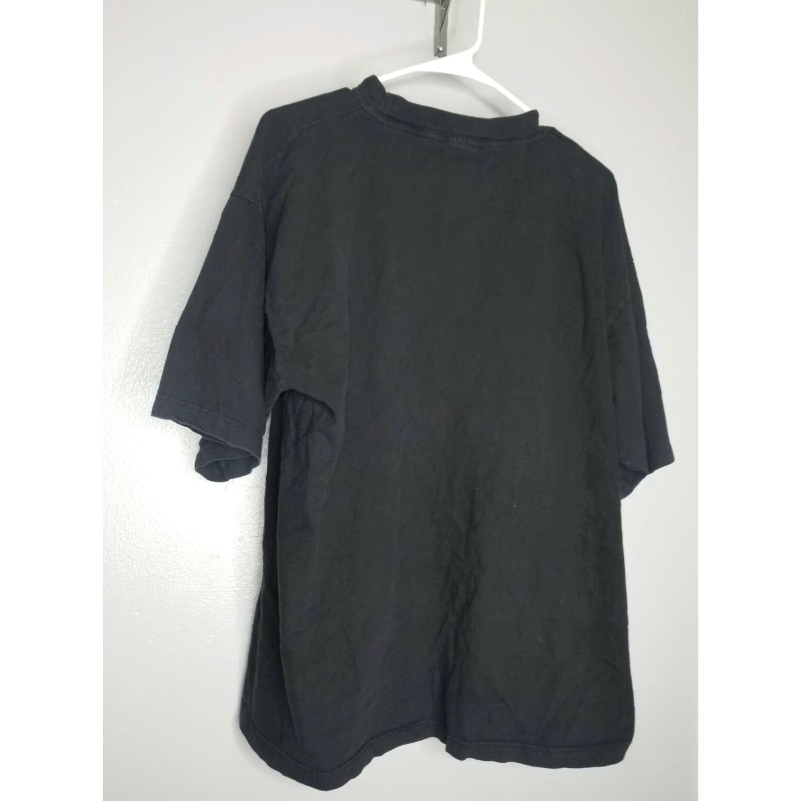Etro VINTAGE Manly Retro XL Mens T-Shirt Black Australia Pacific Surfer Embroidered Distressed Beach Shirt Size US XL / EU 56 / 4 - 2 Thumbnail