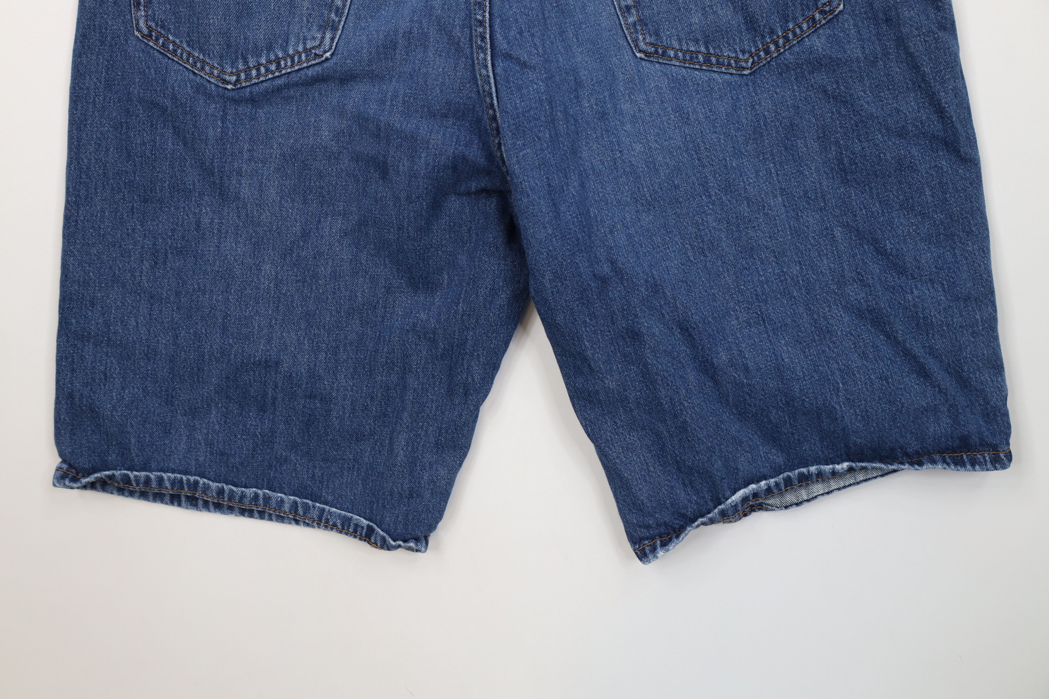 Levi's Vintage Y2K Levi 469 Loose Fit Baggy Denim Jean Shorts Size US 36 / EU 52 - 13 Thumbnail