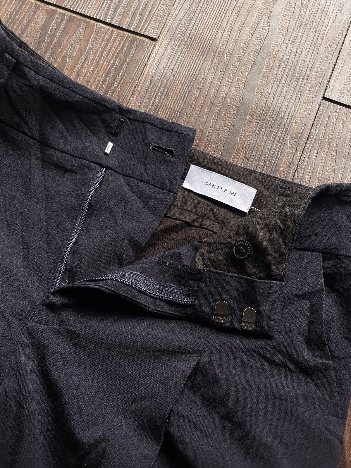 Japanese Brand JAPANESE DESIGNER ADAM ET ROPE HAKAMA PANTS WIDELEG Size US 27 - 3 Thumbnail