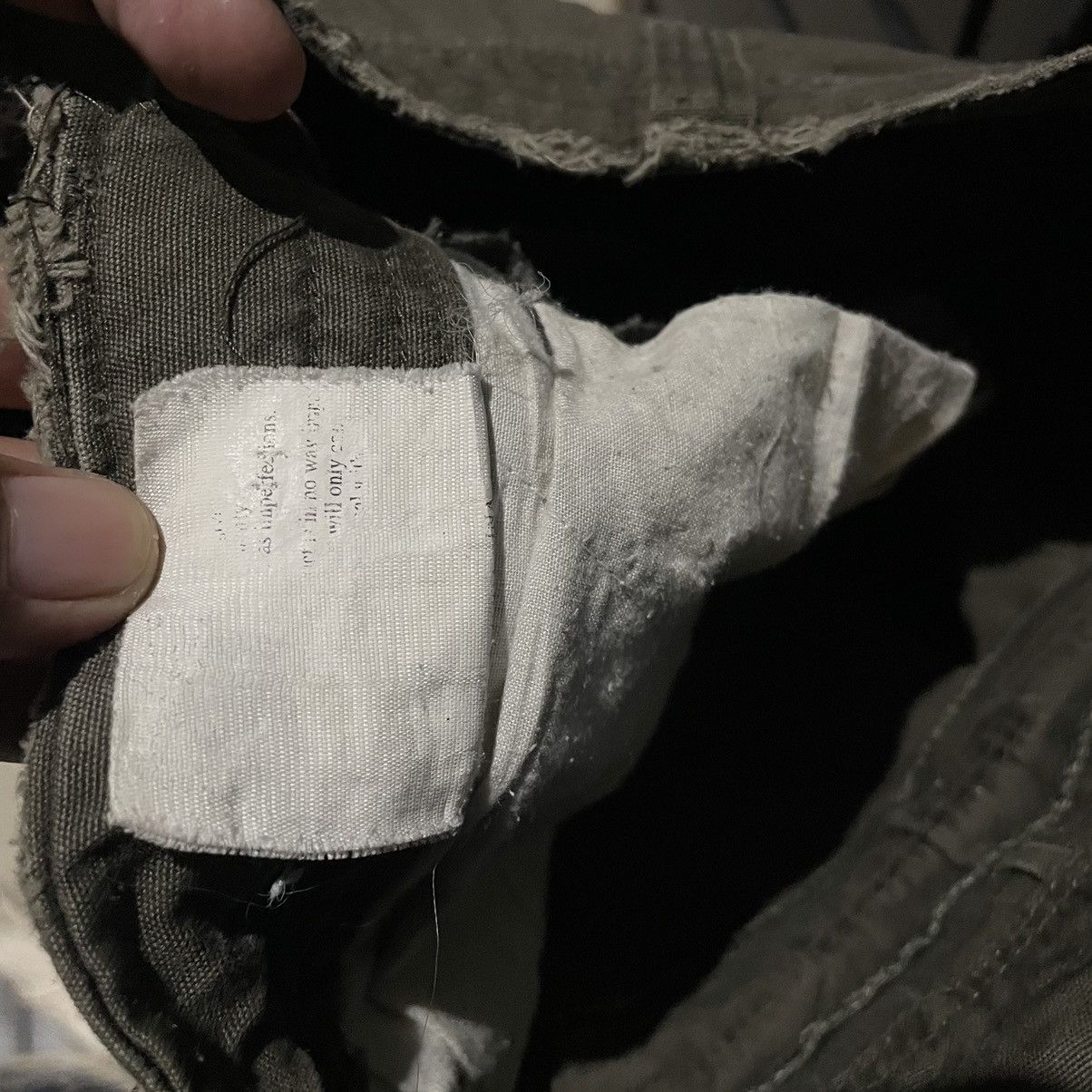 If Six Was Nine BCBS Baggy military 3D pocket Cargo pants Size US 32 / EU 48 - 10 Thumbnail