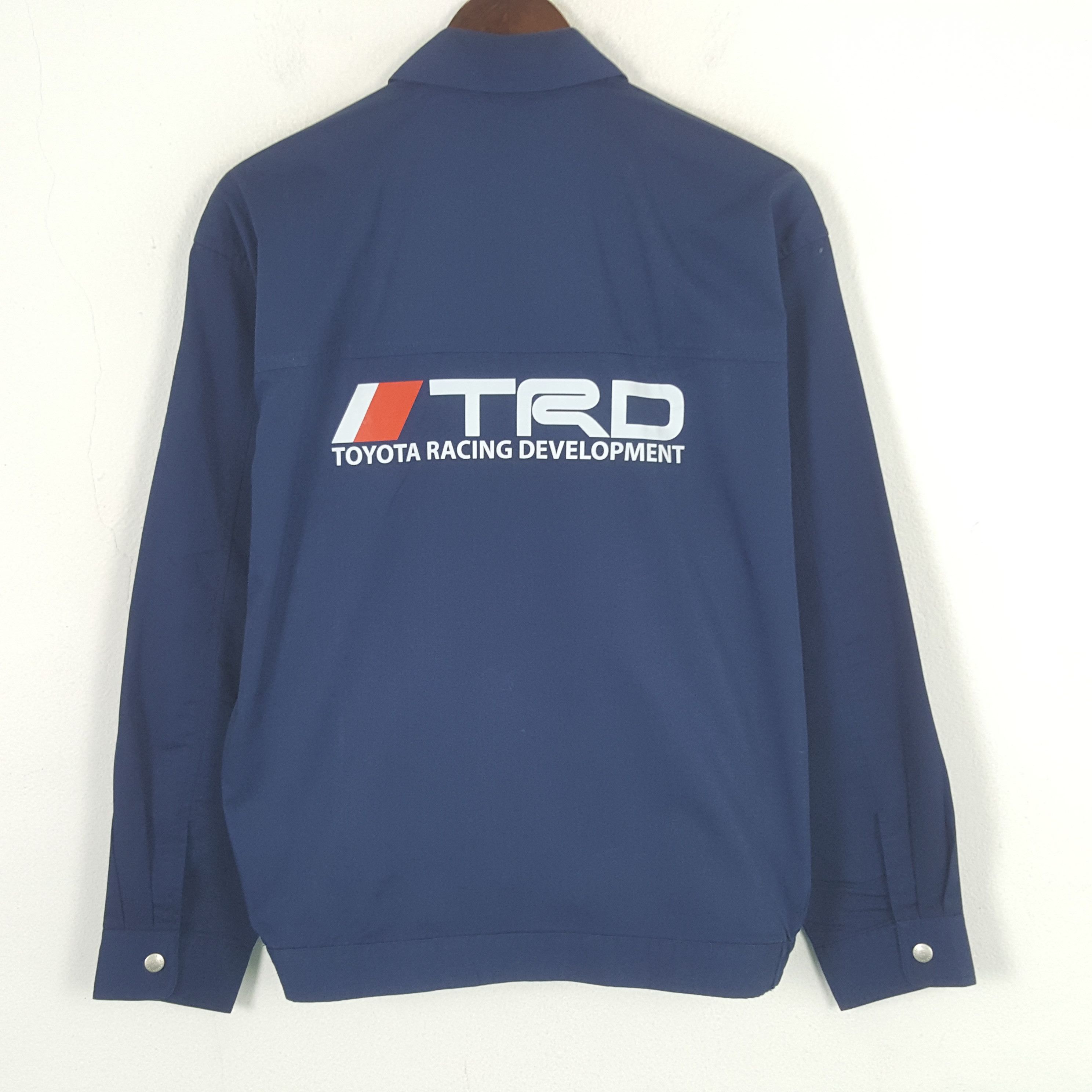 Japanese Brand × Vintage Vintage TRD Toyota Racing Custom Sport Worker Japan Jacket Size US L / EU 52-54 / 3 - 1 Thumbnail
