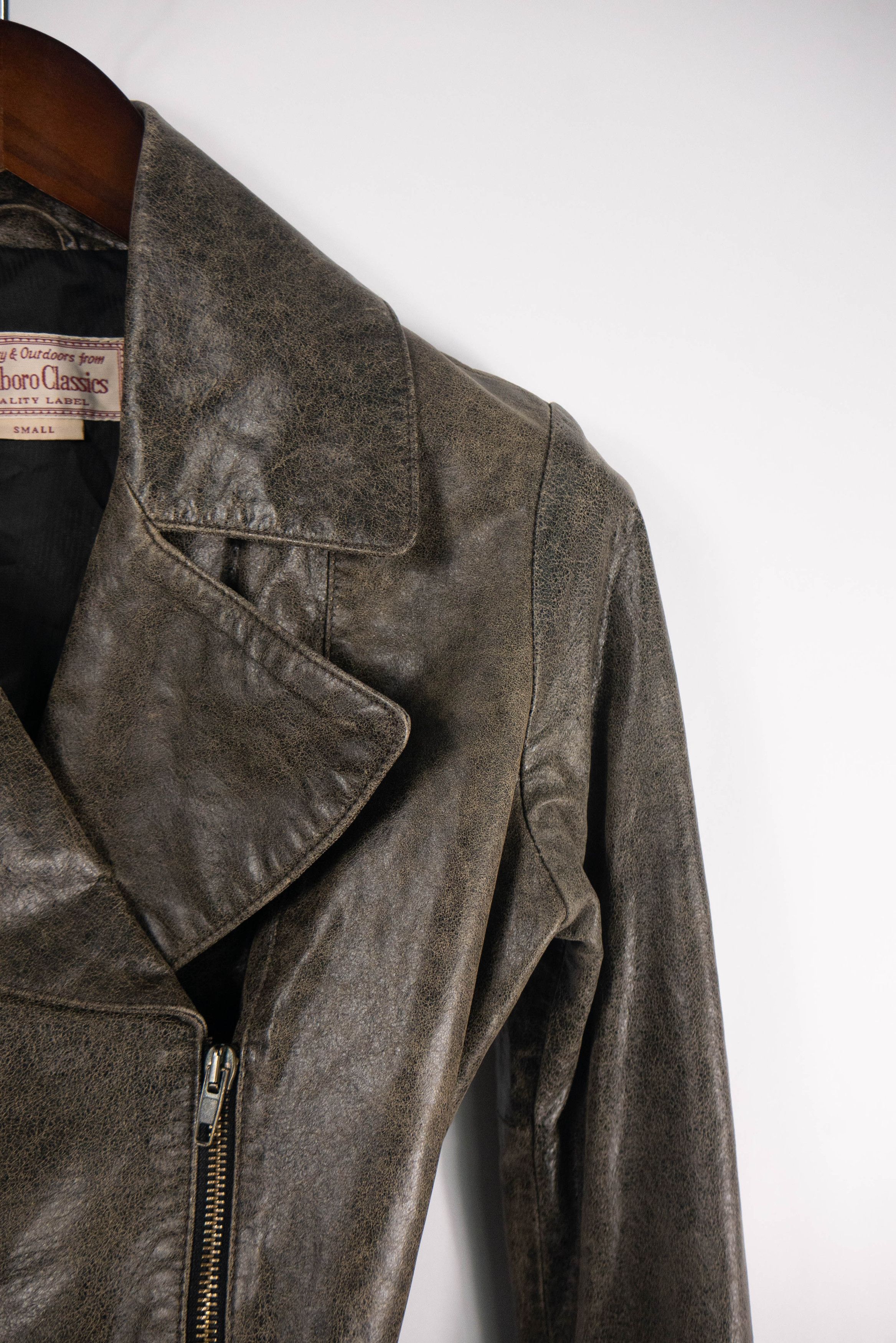 Marlboro × Vintage Marlboro leather jacket genuine horsehide biker style Size S / US 4 / IT 40 - 2 Thumbnail