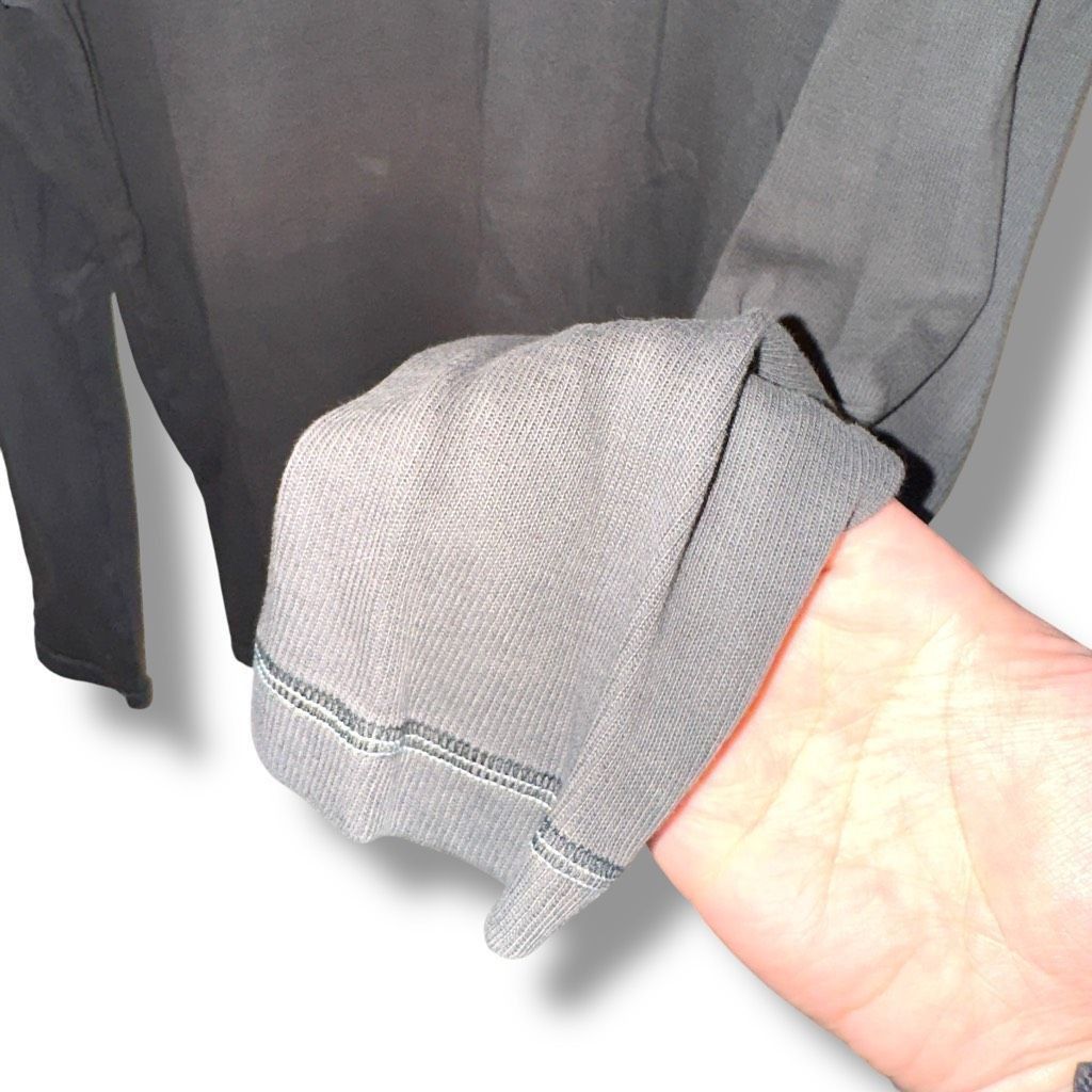Agave Agave Lux Rosario L/S Charcoal Gray Made in USA 1/4 Zip Swea Size US M / EU 48-50 / 2 - 5 Thumbnail
