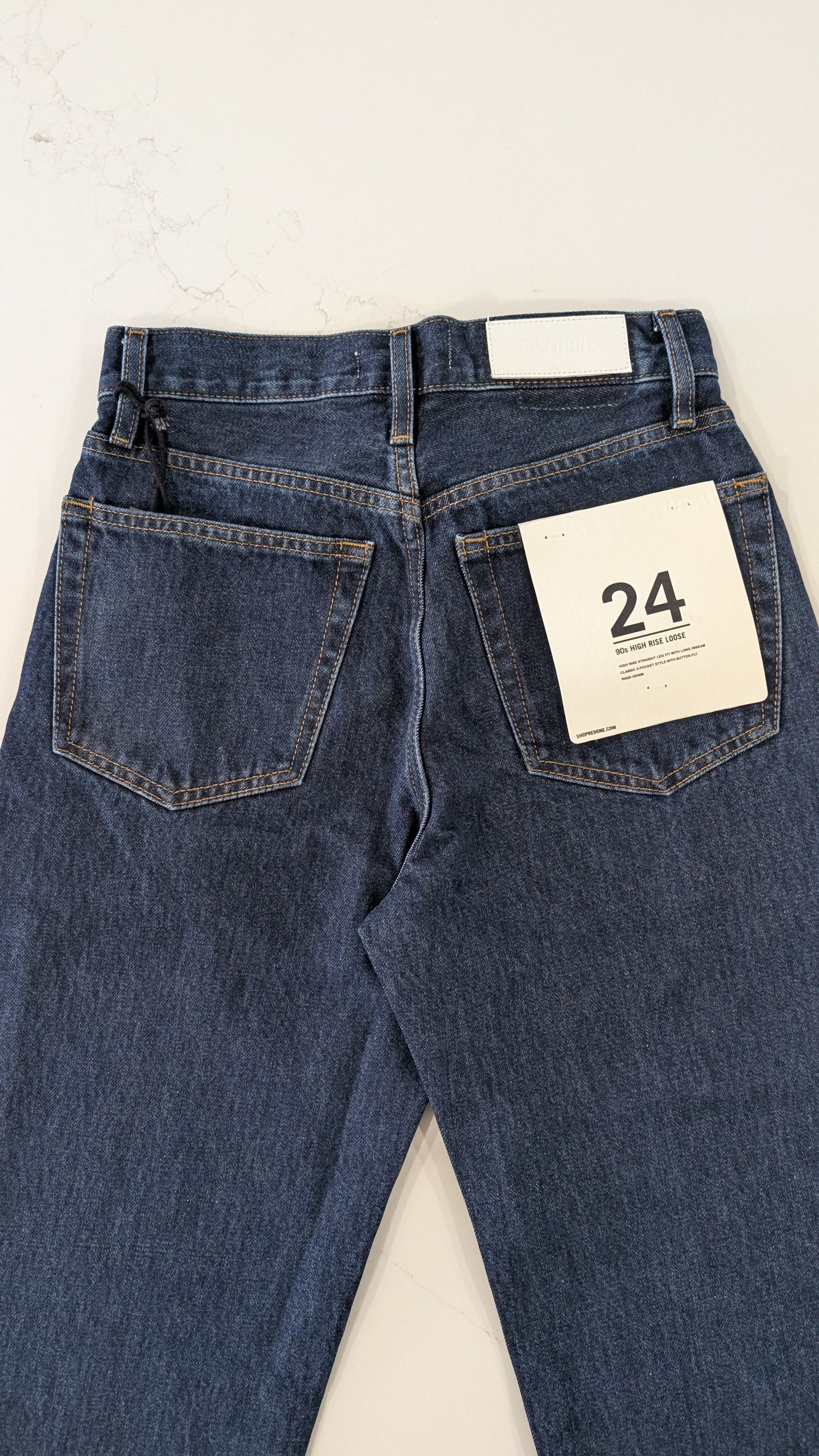 RE/DONE RE/DONE 90s High Rise Loose Jeans Size 24 Size 24" / US 00 / IT 34 - 3 Thumbnail