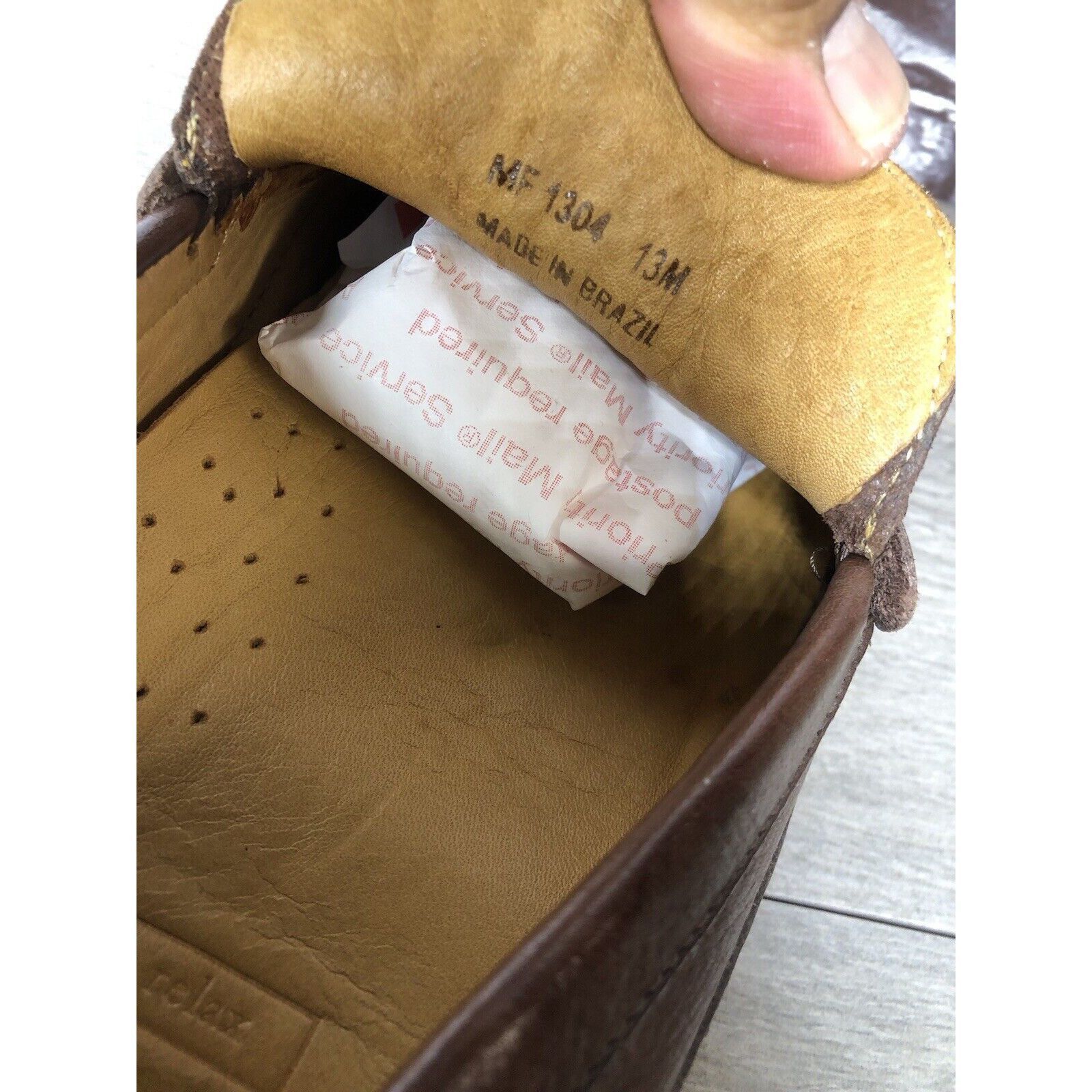 Mercanti Fiorentini Mercanti Fiorentini Relax Brown Leather Driving Penny Loafer Size US 13 / EU 46 - 19 Thumbnail