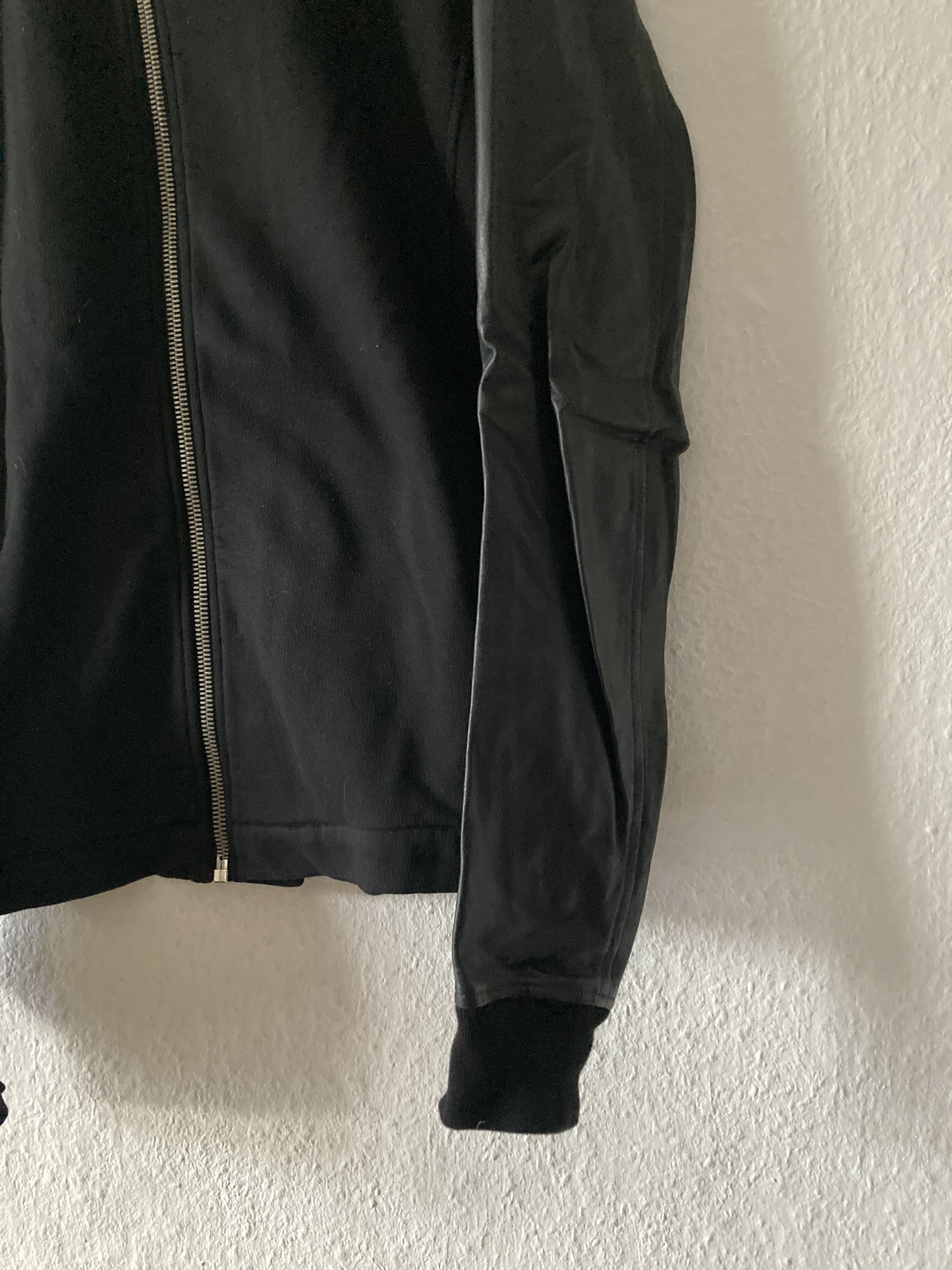 Rick Owens F/W 14 “MOODY” Felpa Lamb Leather Mollino Sweatshirt Jacket Size US L / EU 52-54 / 3 - 3 Thumbnail